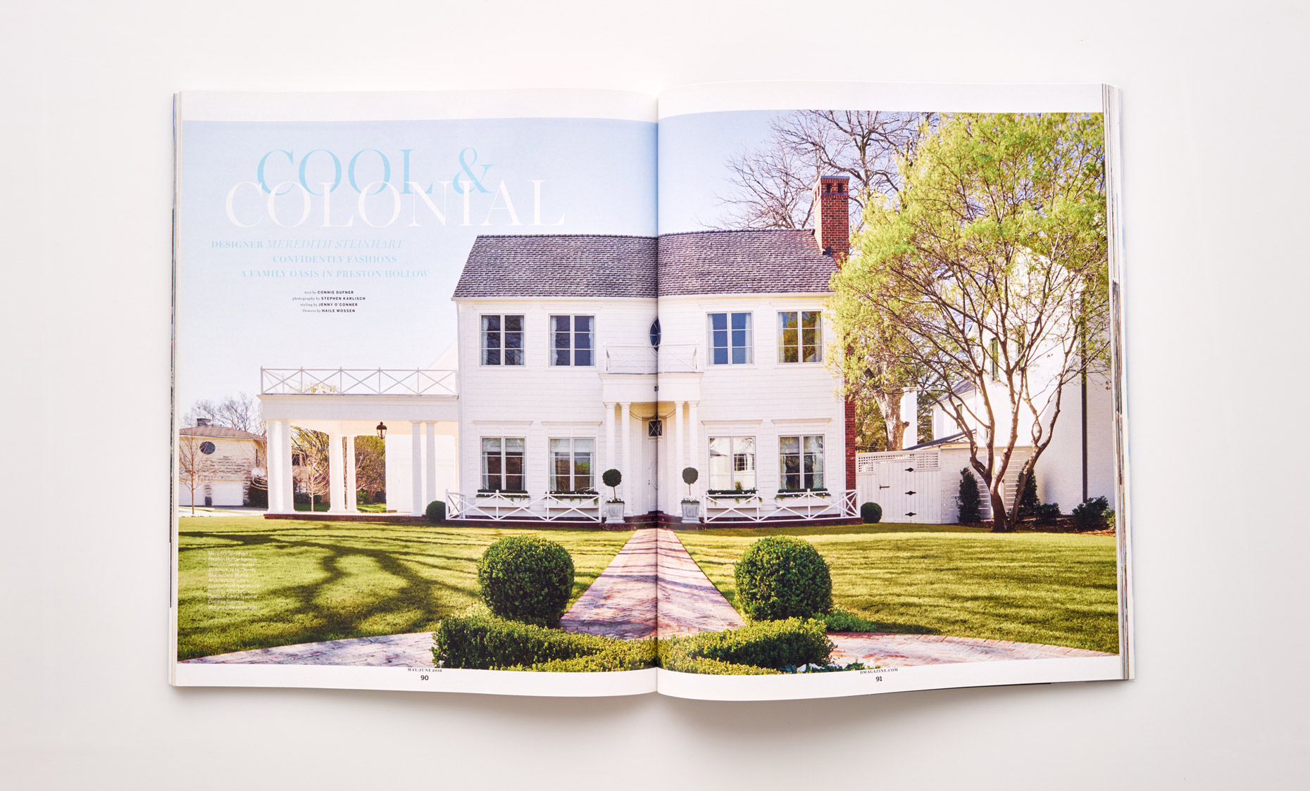 Stephen Karlisch D Home Cool Colonial Title Spread