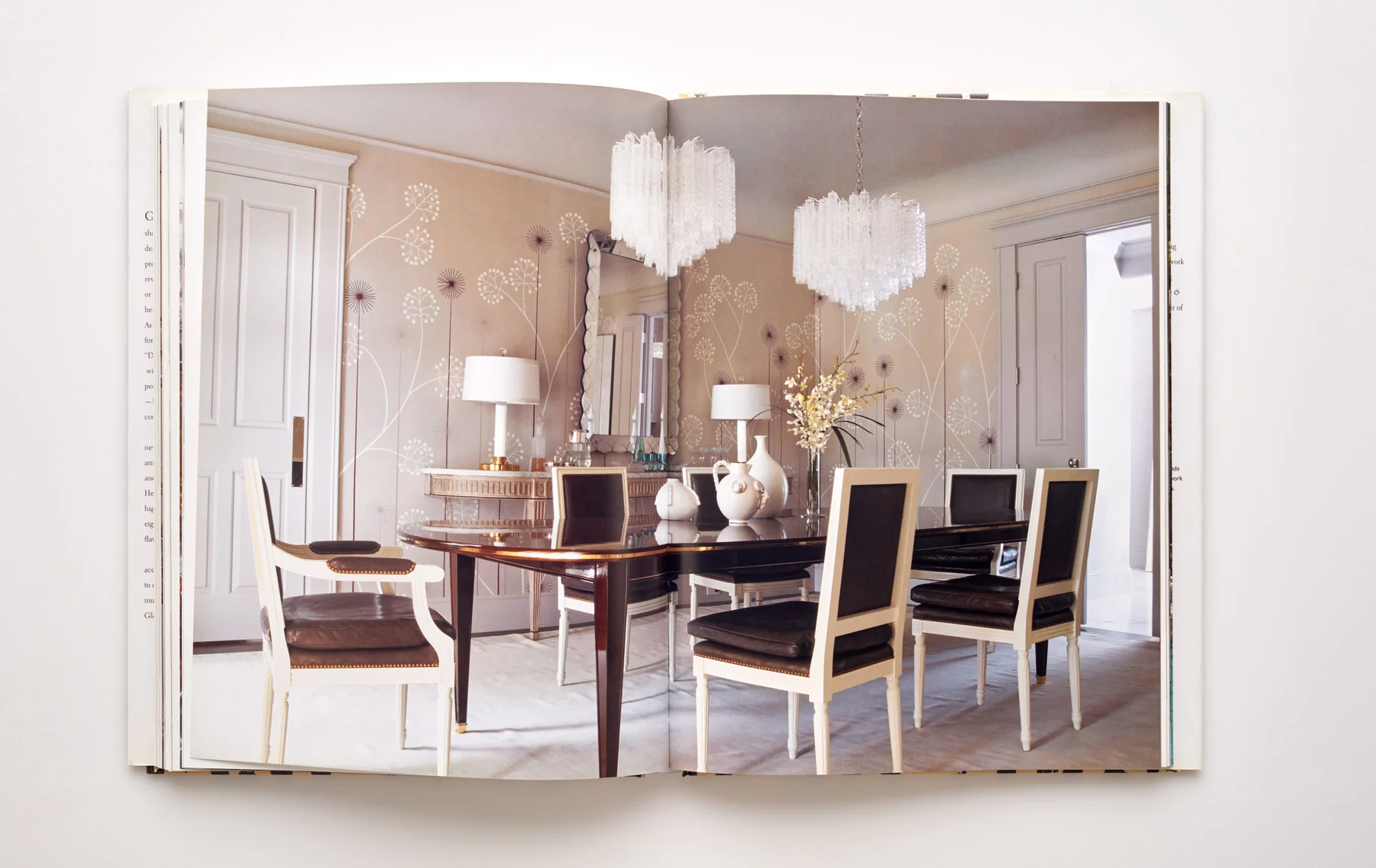 Stephen Karlisch Jan Showers Glamorous Rooms Eclectic Dining