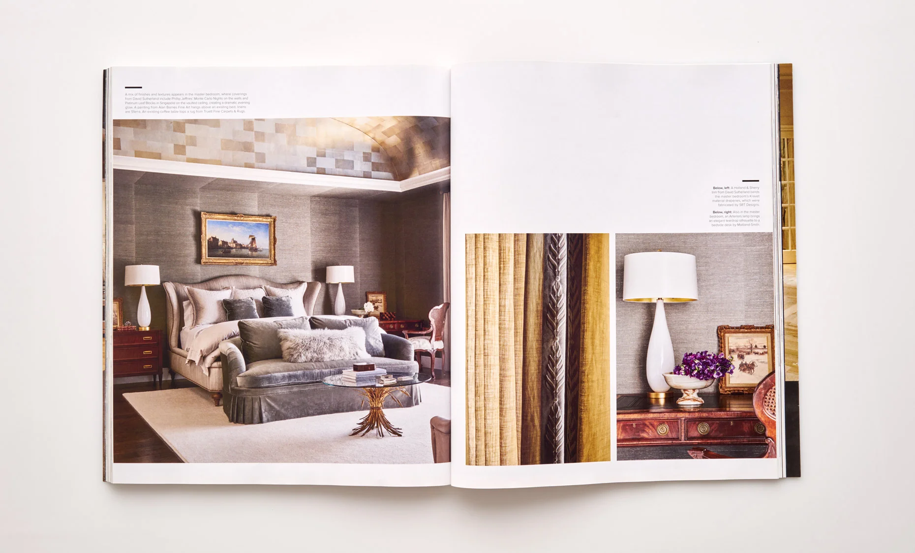 Stephen Karlisch Luxe Surface Interest Bedroom
