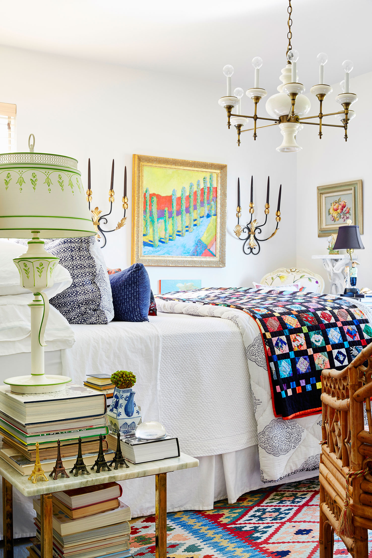 Stephen Karlisch Second Home Bedroom Bed