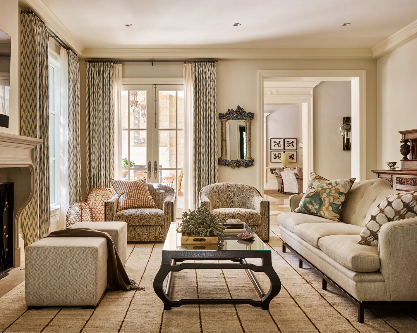 Stephen Karlisch Straight Lane Family Room