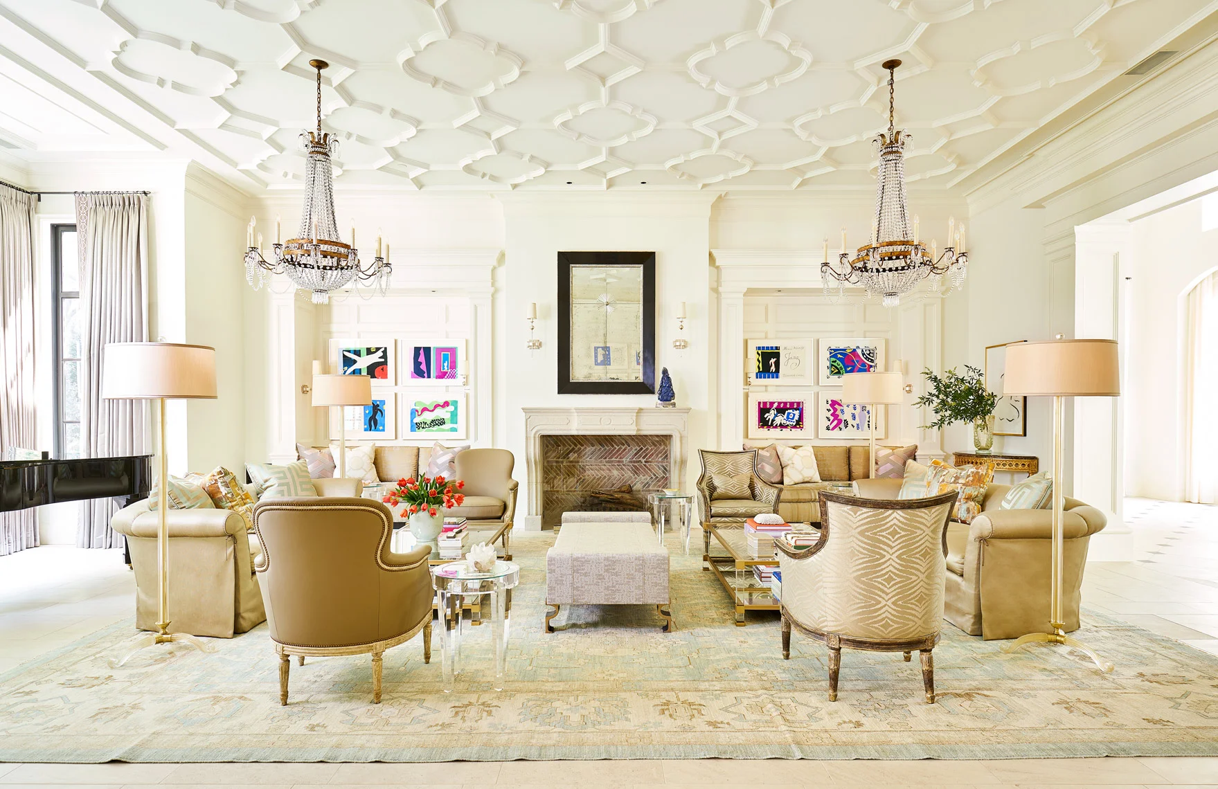 Stephen Karlisch Park Lane Living Room Wide Angle