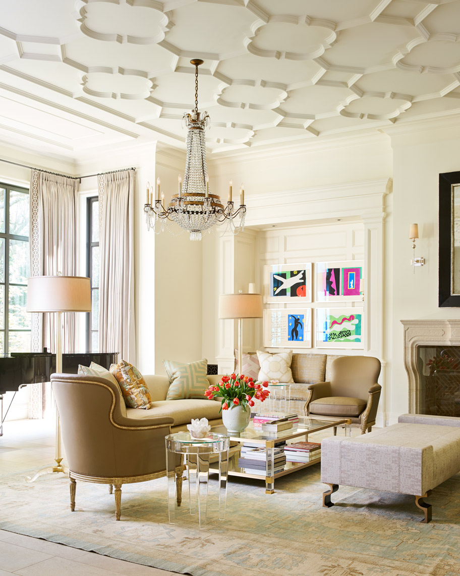 Stephen Karlisch Park Lane Living Room Detail