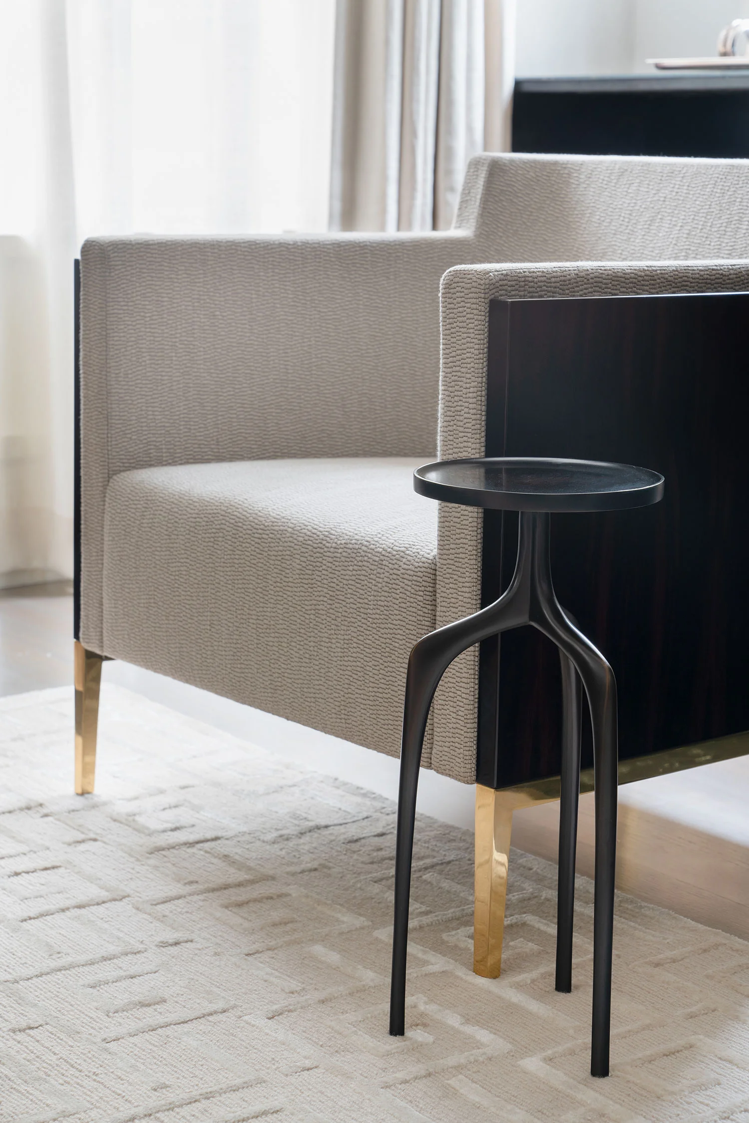 Stephen Karlisch Blackburn Chair End Table