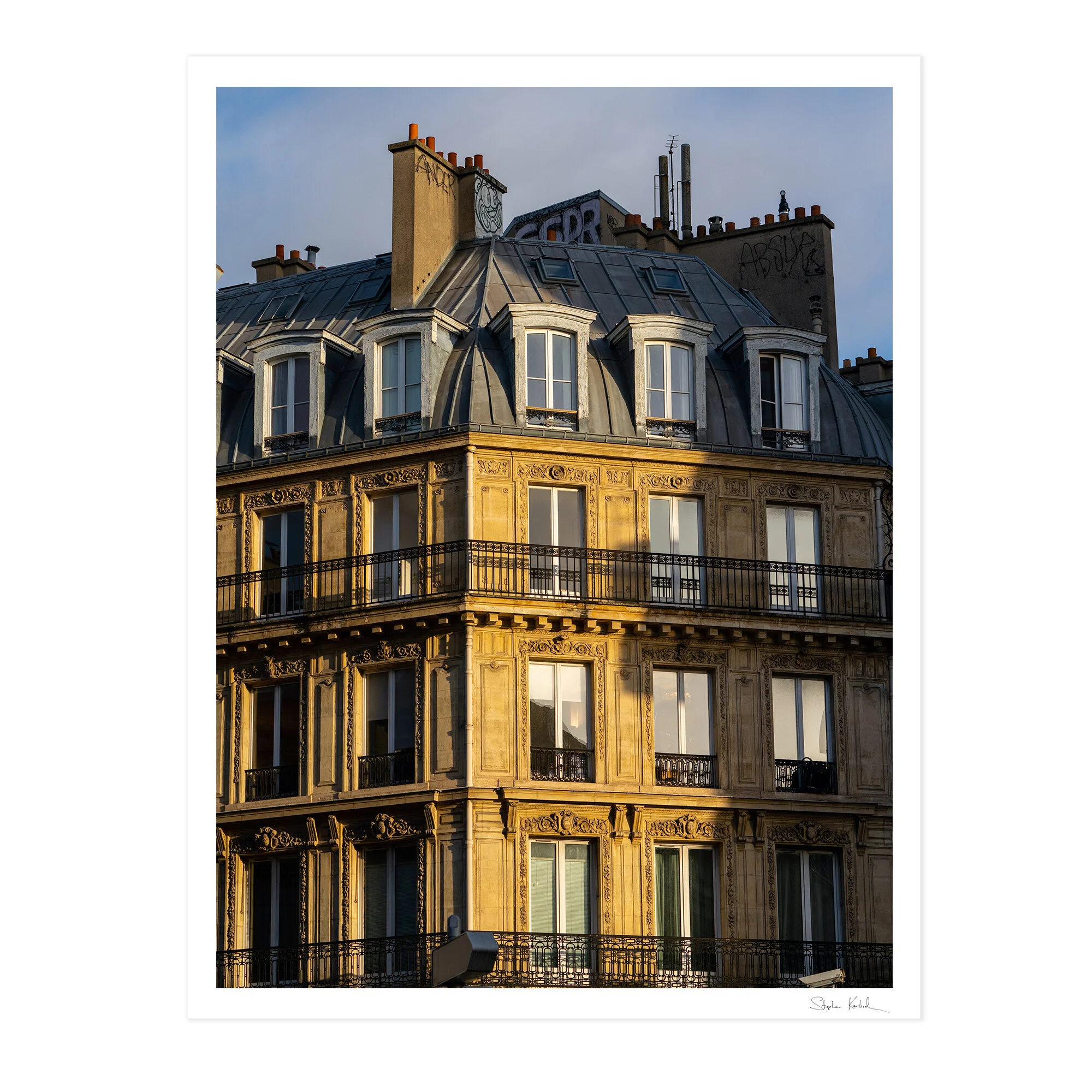Haussmann style Parisian Architecture
