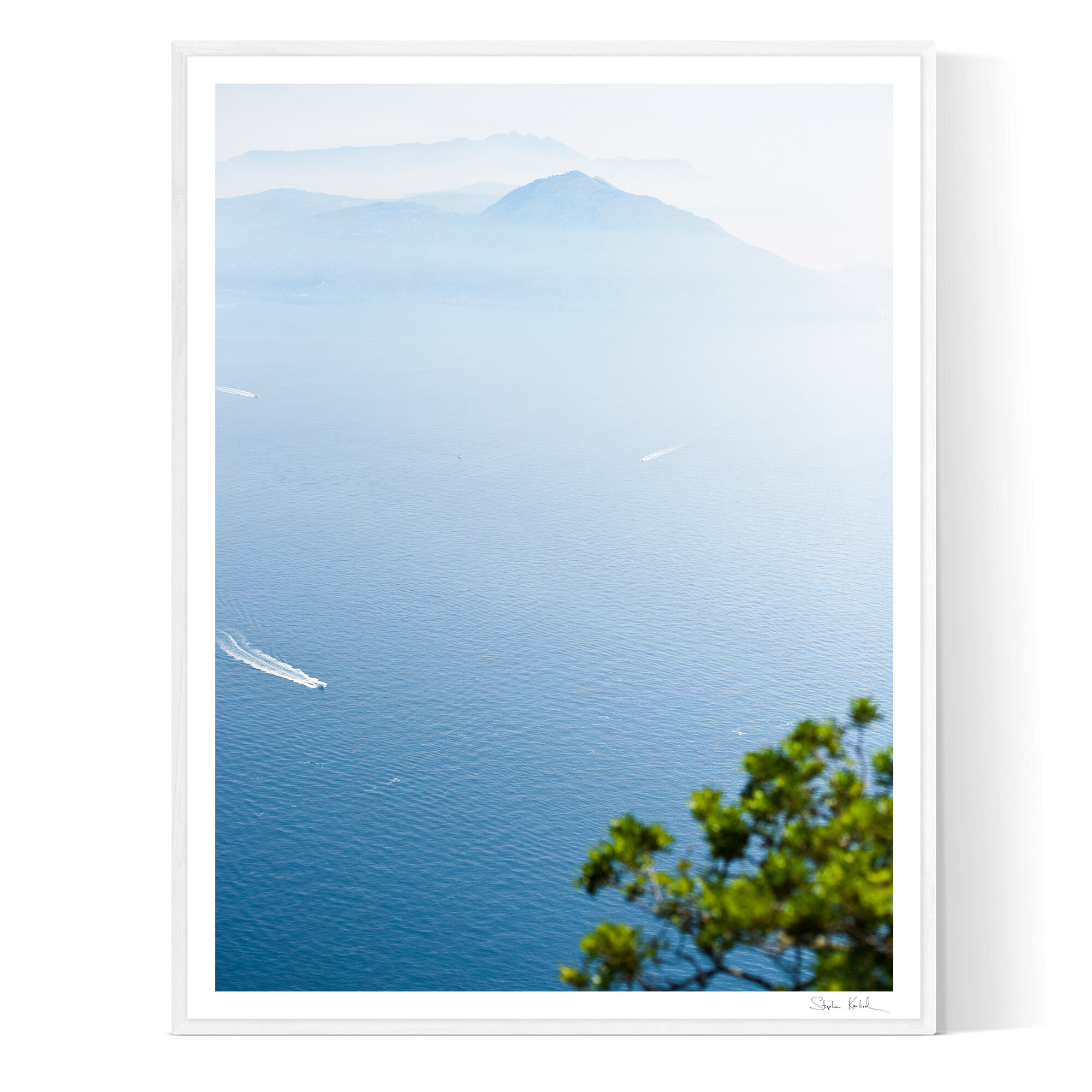Capri view to Sorrento - Italy