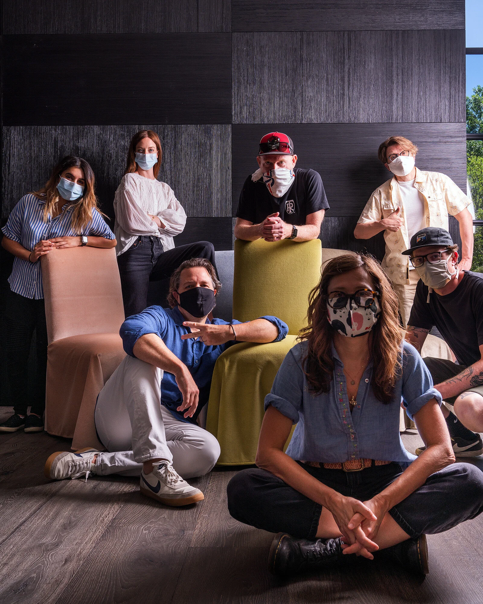 Lights, Camera, Masks! - The Perennials Fall 2020 Shoot Story