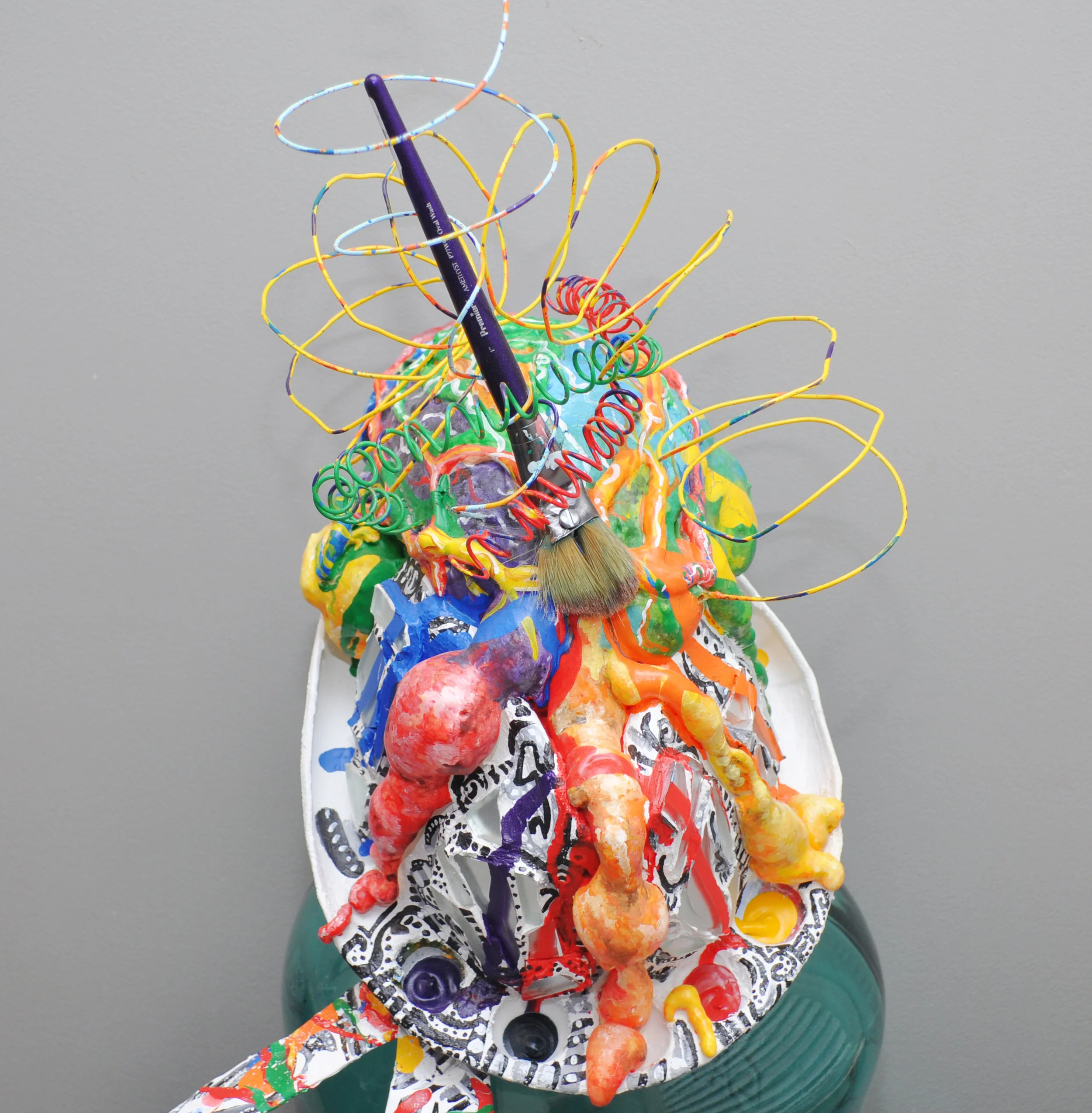  Hat Sculpture-14”W x 17”H x 5”D 