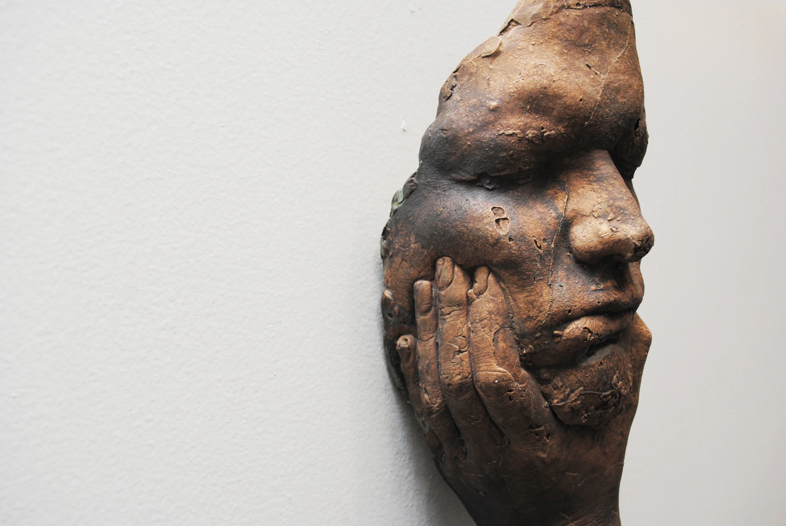  Bronze Sculpture- 9”W x 13”H x 6.5”D 