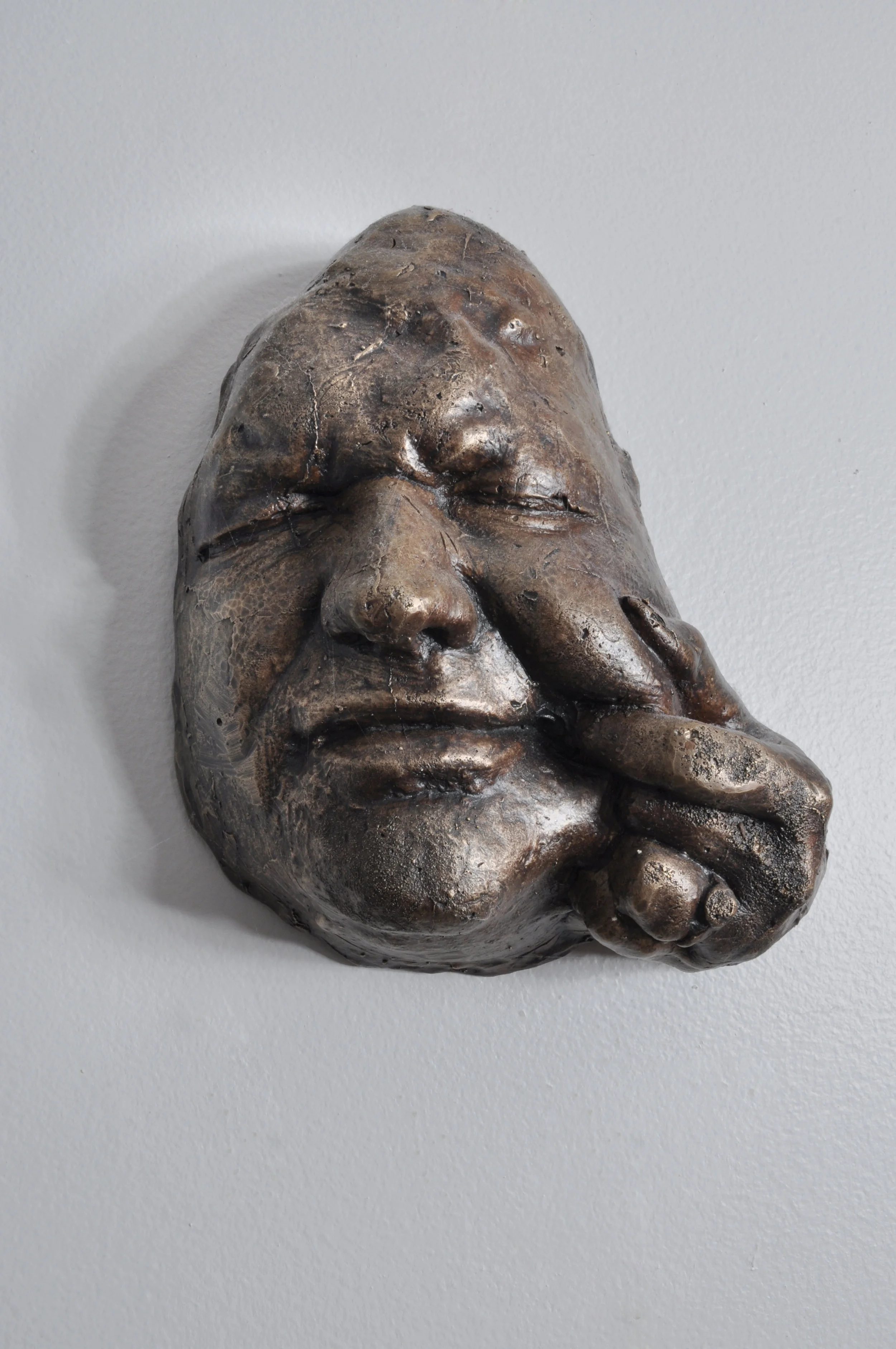  Bronze Sculpture- 16.6”W x 12”H x 6.25”D 