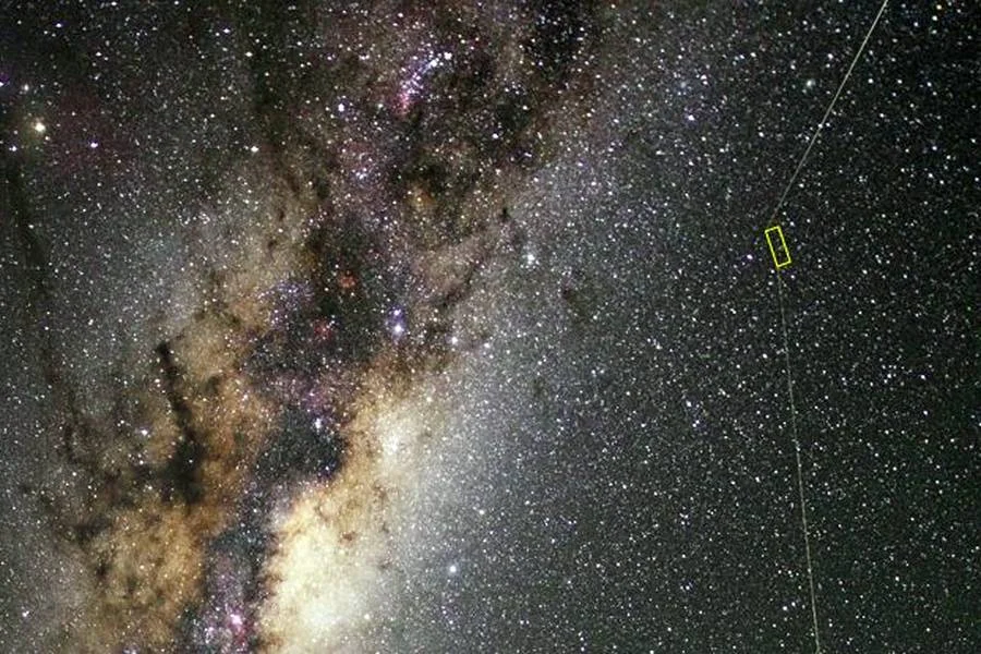 Big Bang star, newly discovered, approx 13.5 billion years old.