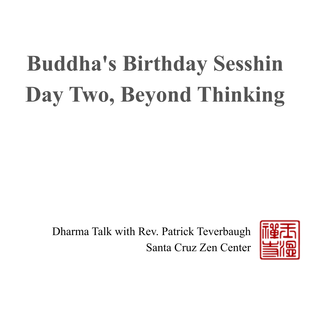 Buddha's Birthday Sesshin Day Two, Beyond Thinking episode artwork
