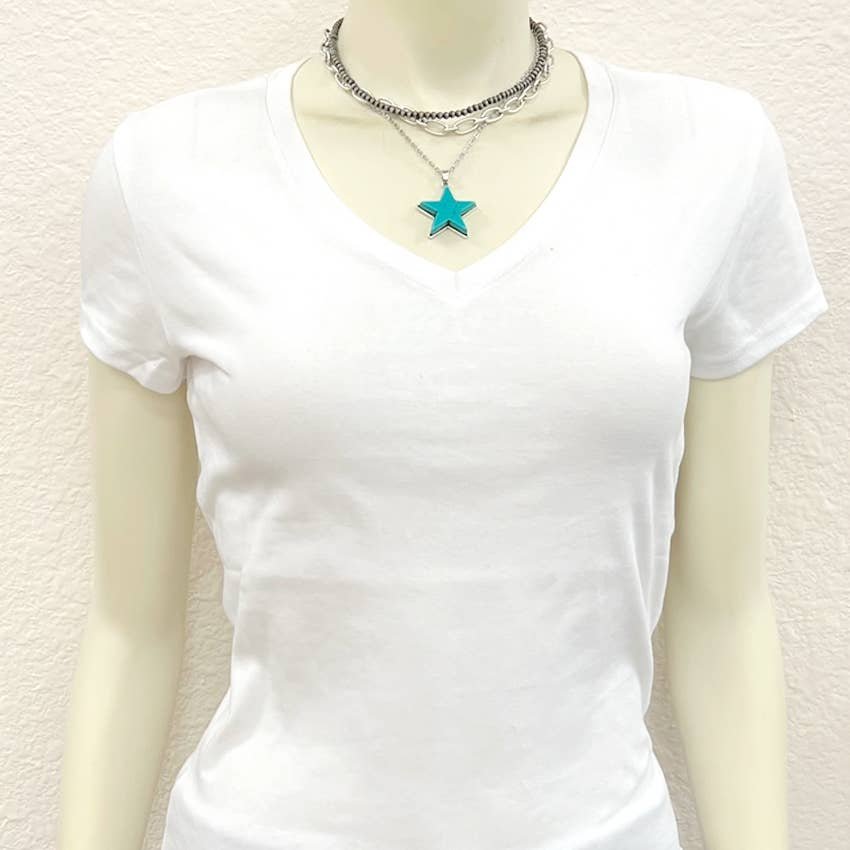 Star Turquoise Necklace