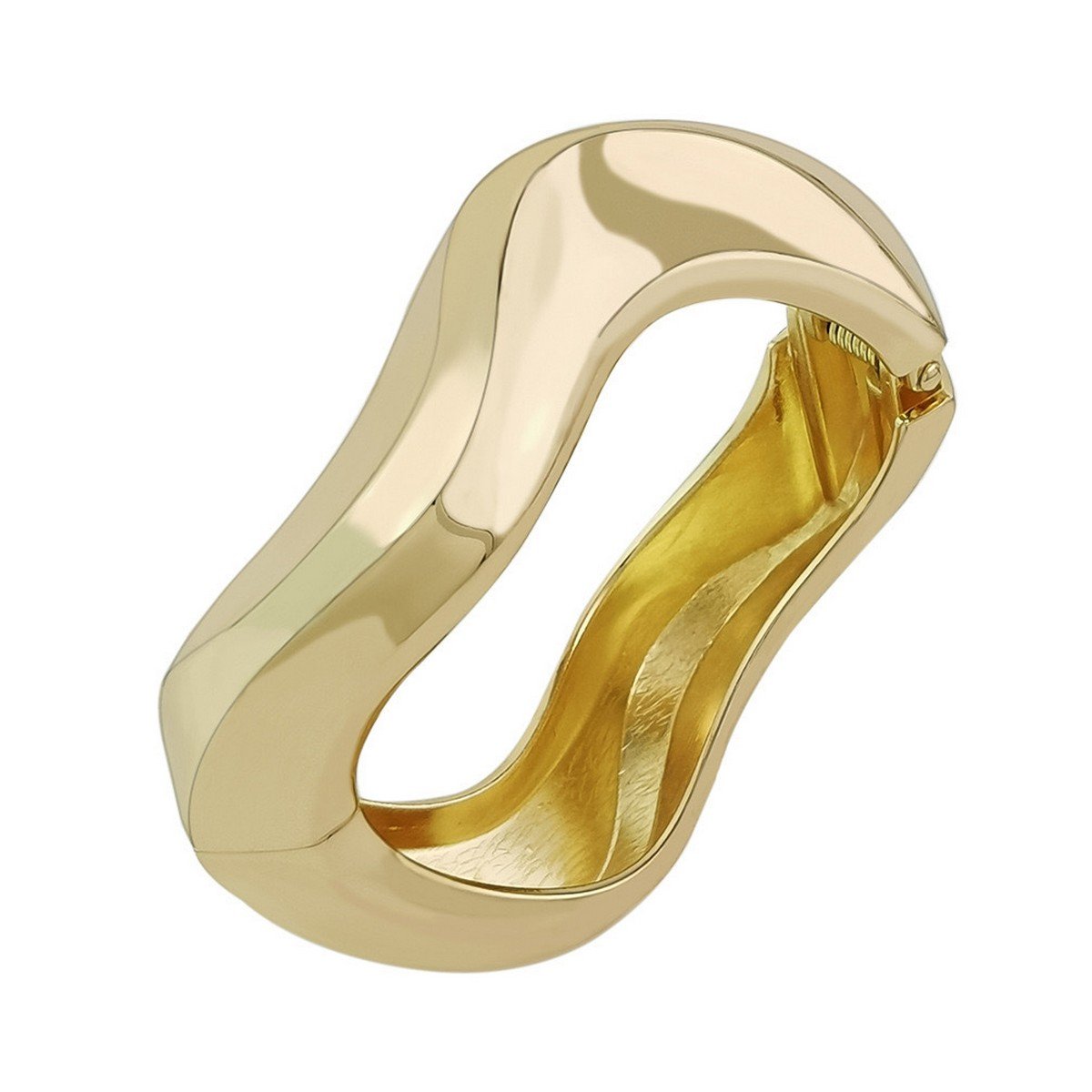 Logan - Gold Irregular Bangle