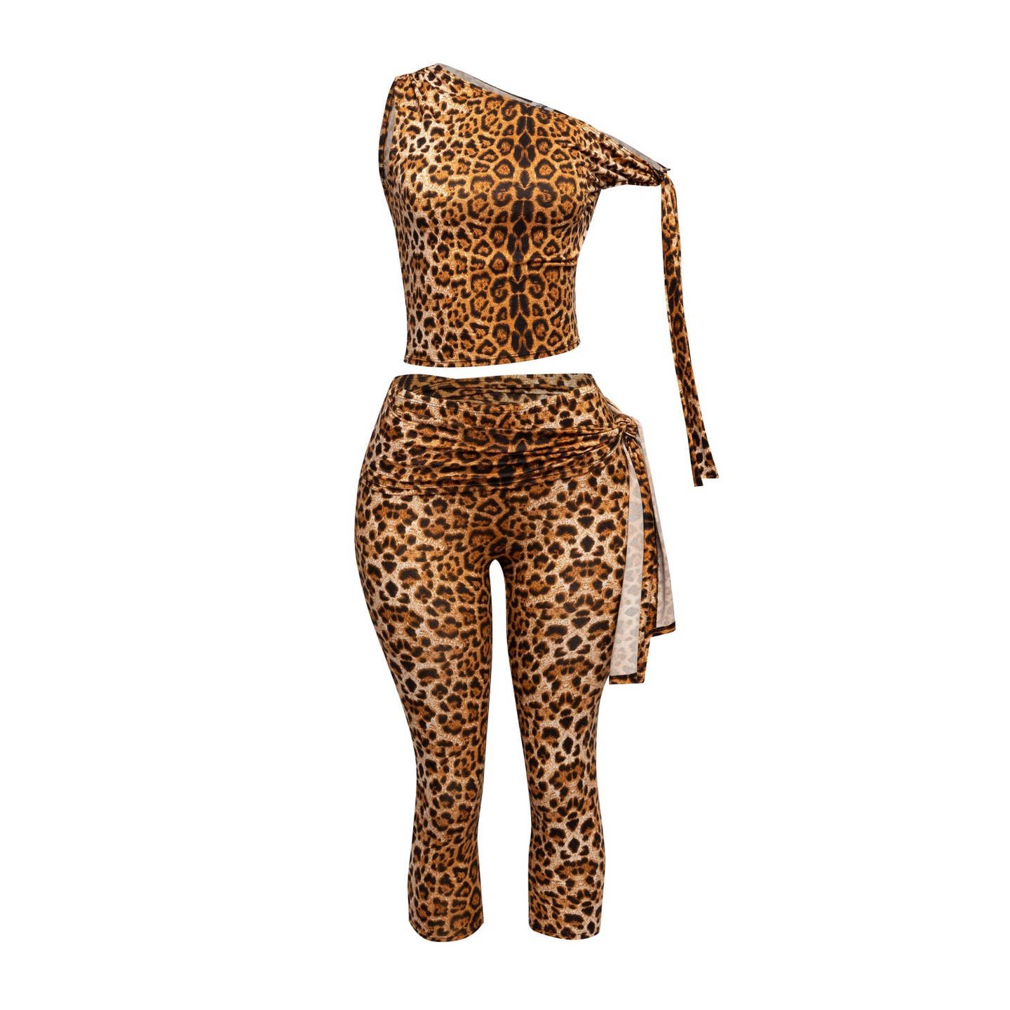 Cleo – Glam One-Shoulder Set