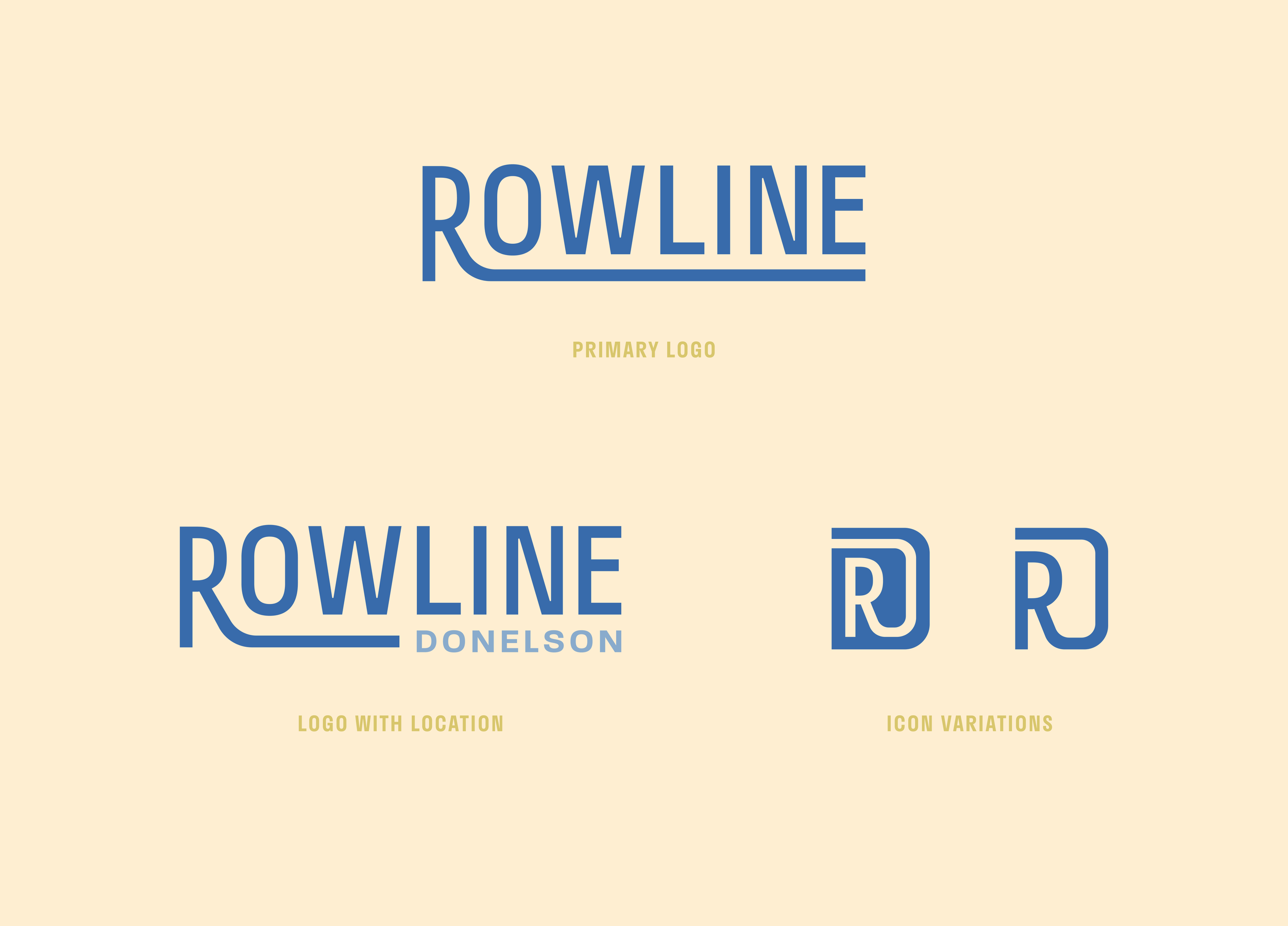 Rowline logo lockups