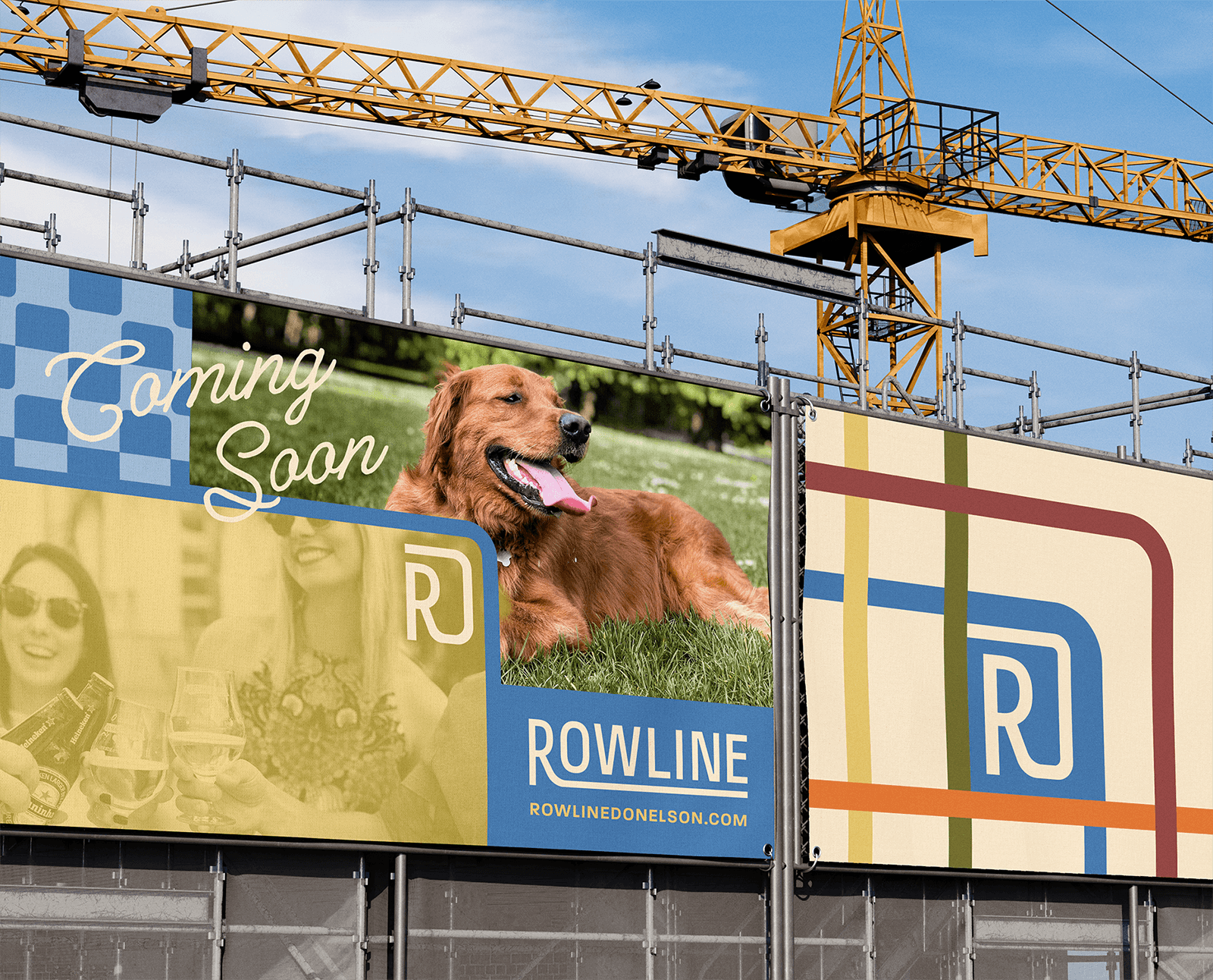 Rowline construction fence wrap