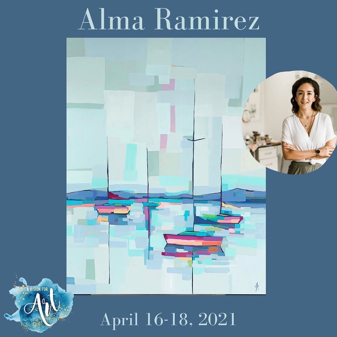 Alma Ram&iacute;rez is a contemporary abstract artist born in Mexico and currently living and working in Jacksonville, FL. Her artistic process consists in layers of paint studying the harmony in colors, composition, and light. Her inspiration comes 