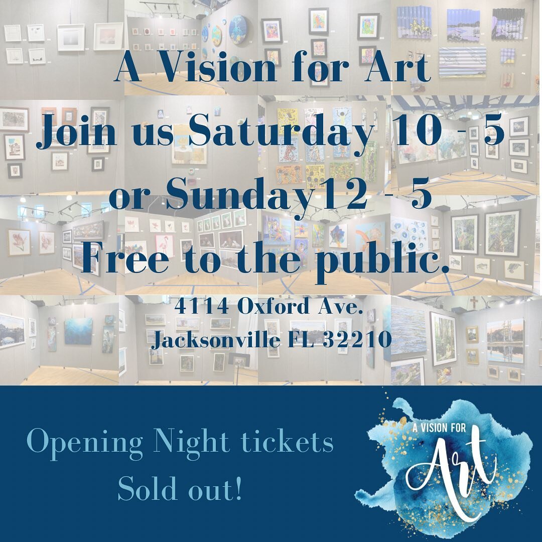 If you didn&rsquo;t get tickets for the opening night party for A Vision for Art, please join us this weekend Saturday 10-5  and  Sunday 12-5 for our public shopping hours.