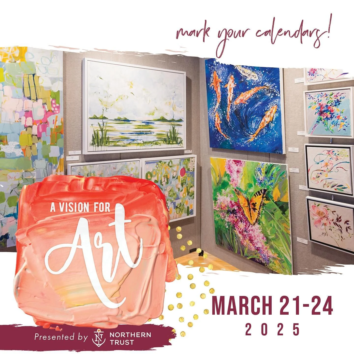 It’s going to be another great show! Please save the date for March 22-24, 2025.