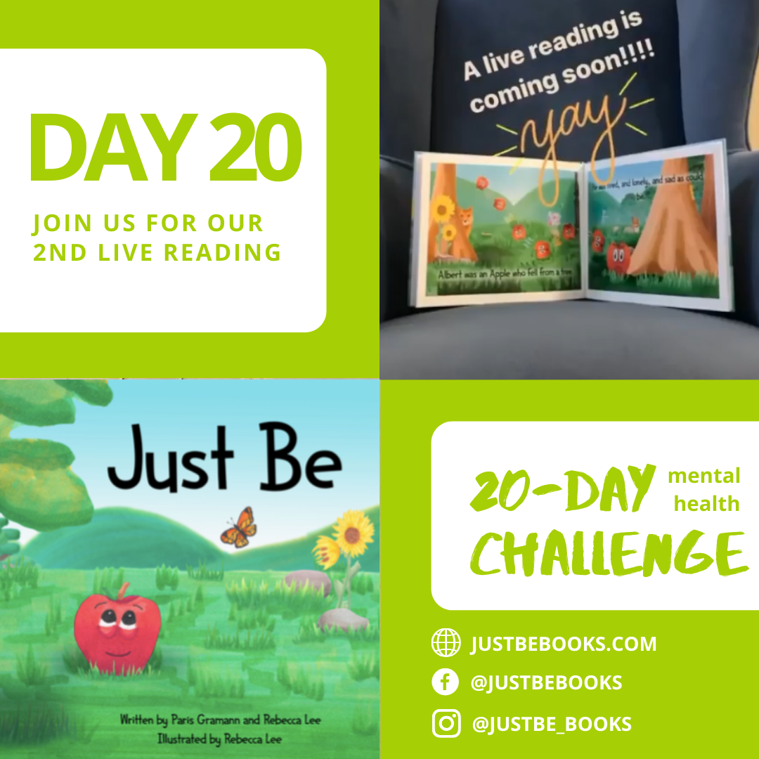 Day 20 20 Day Mental Health Challenge Just Be Books.png