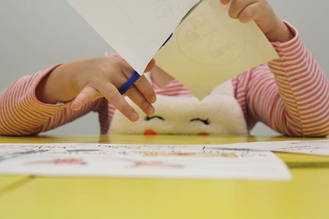 FREE RESOURCE ALERT! Did you know that scissor skills are really important in fine motor and coordination development? Just Be is sharing an activity that teaches cutting out paper, shapes, coloring, and coping skills, that we typically only share wi