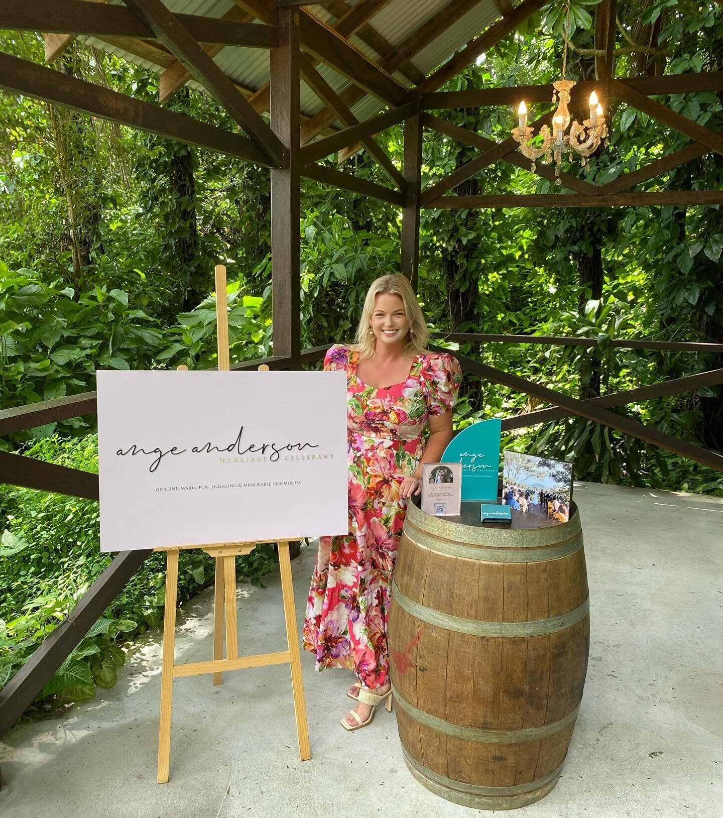 Lovely to be back at @rainforestgardens for their Wedding Showcase. 🍃 One of the beautiful venues I&rsquo;m so fortunate enough to be a preferred supplier. ✨ Thank you so much to all the excited couples who came and had a chat today about their plan