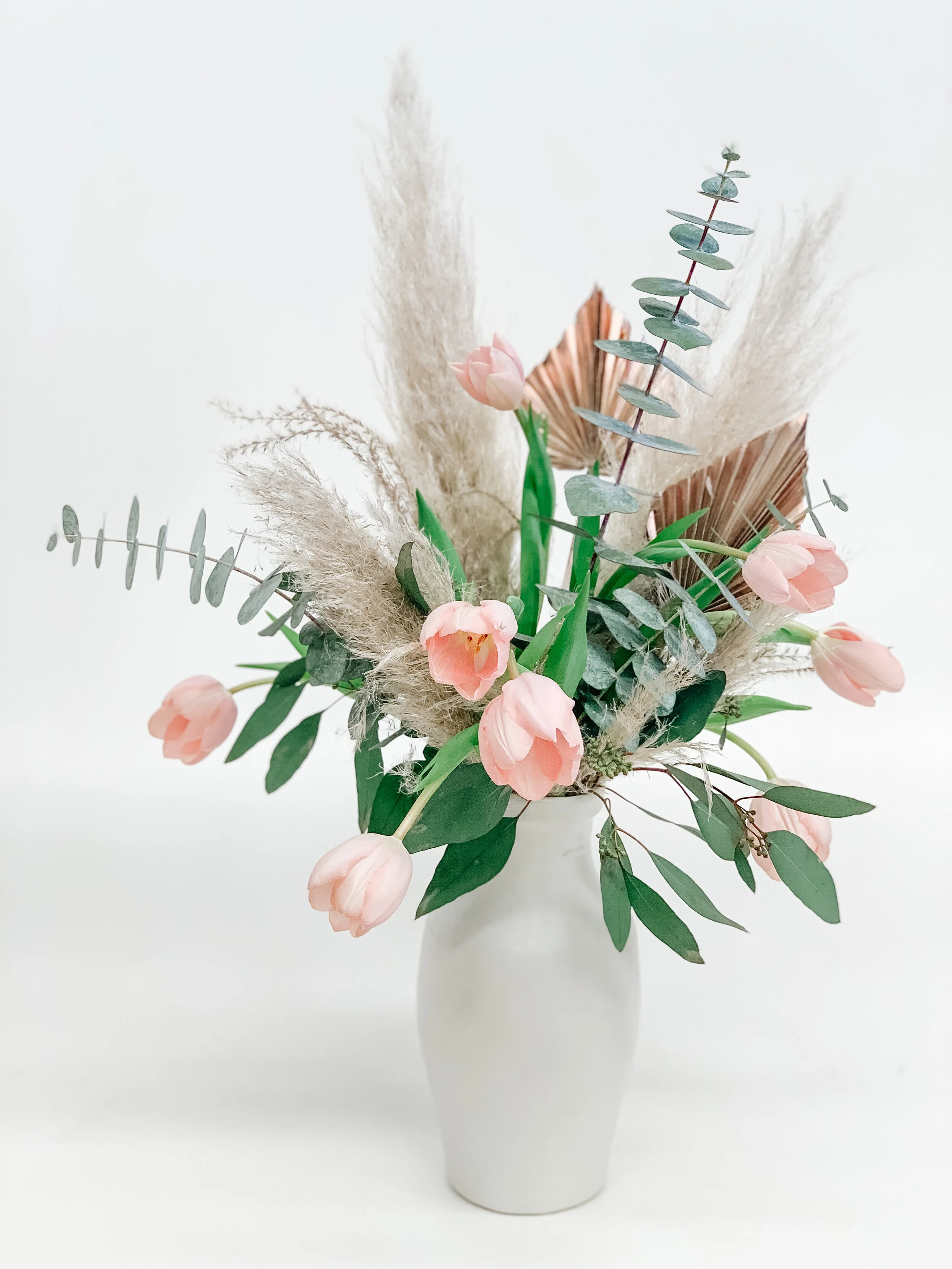 Boho Tulip Arrangement