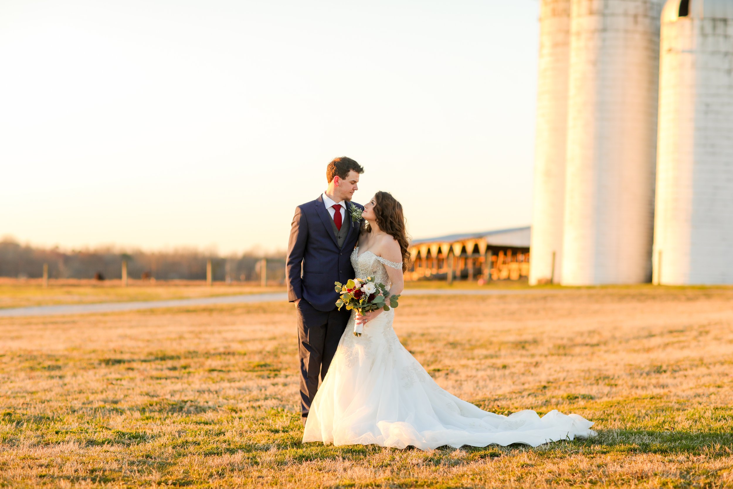 Amazing Graze Barn spring wedding couple3.jpg