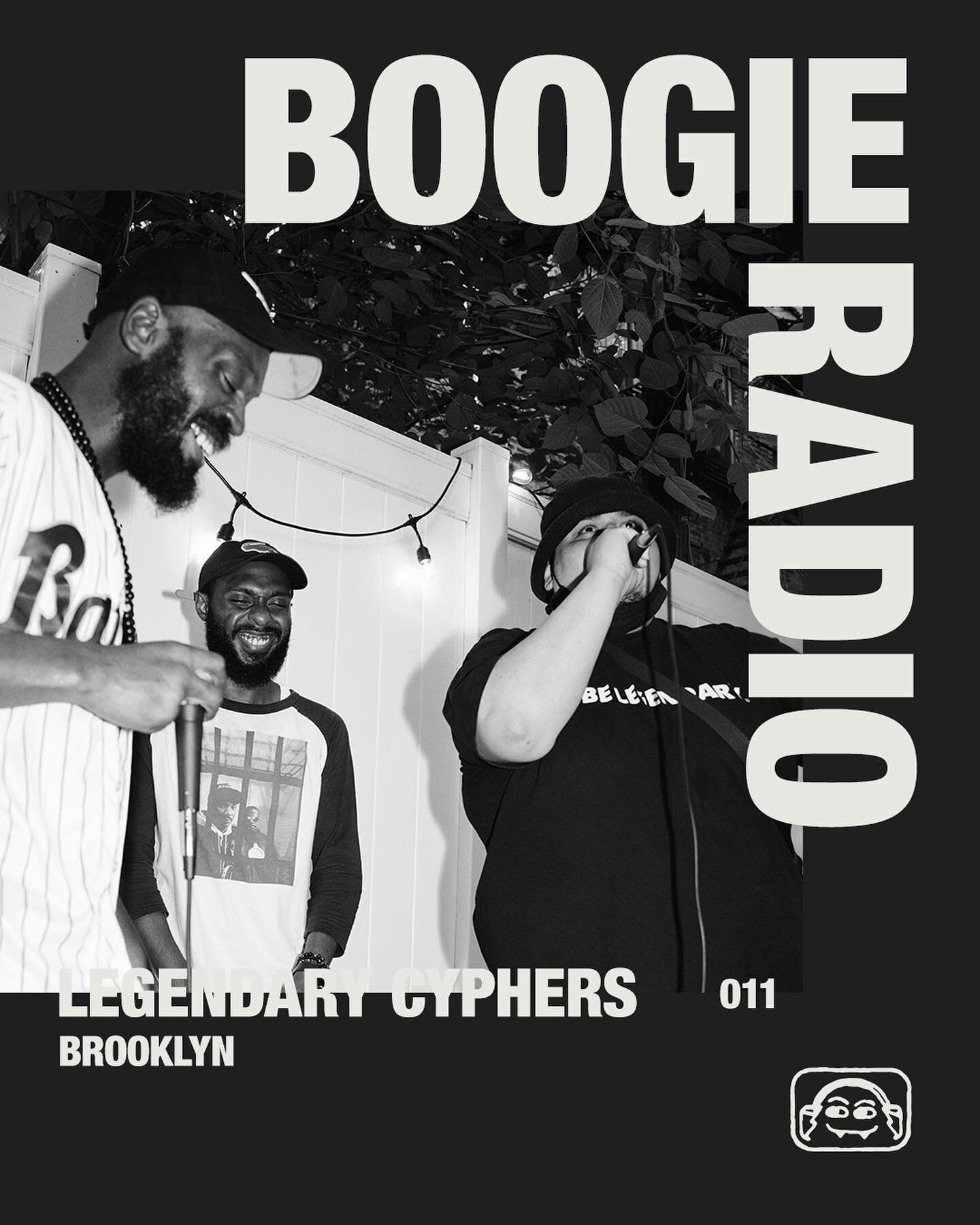 We&rsquo;re back with Boogie Radio 011 featuring the  @legendarycyphers360 collective&hellip;live from our Boogie in July 👉

Legendary Cyphers is a NYC-based Hip Hop organization that orchestrates freestyle rap and occasional singing, dancing, beatb