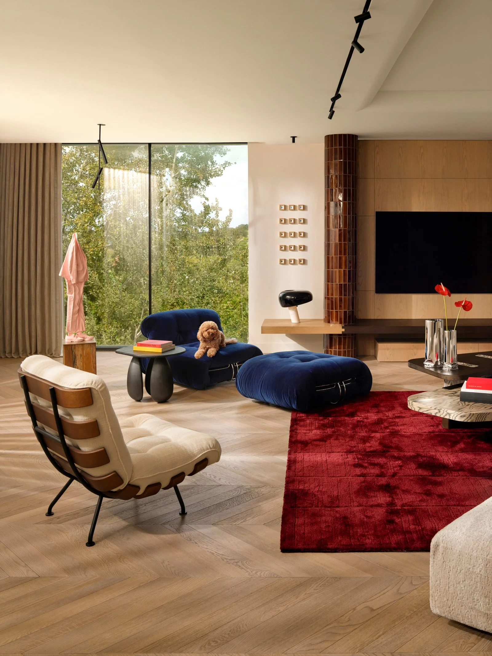 「關於邊界與感知的居住實驗」folistudio 在伊斯坦堡的森林住宅翻玩藝術與色彩：ZTP House