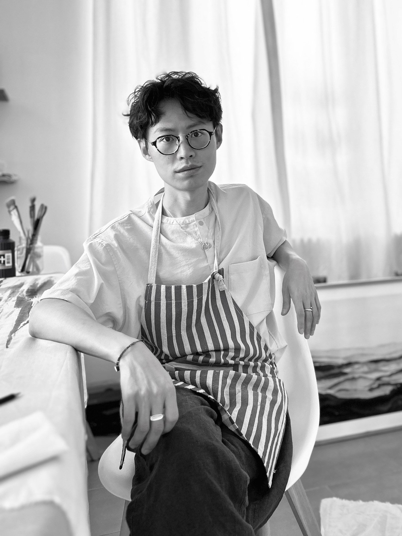 [ 專訪 ] 在他鄉延展島嶼感知：旅法藝術家沈榮，用水墨描繪風景與時間之間的柔軟凝視 — Hey!Cheese
