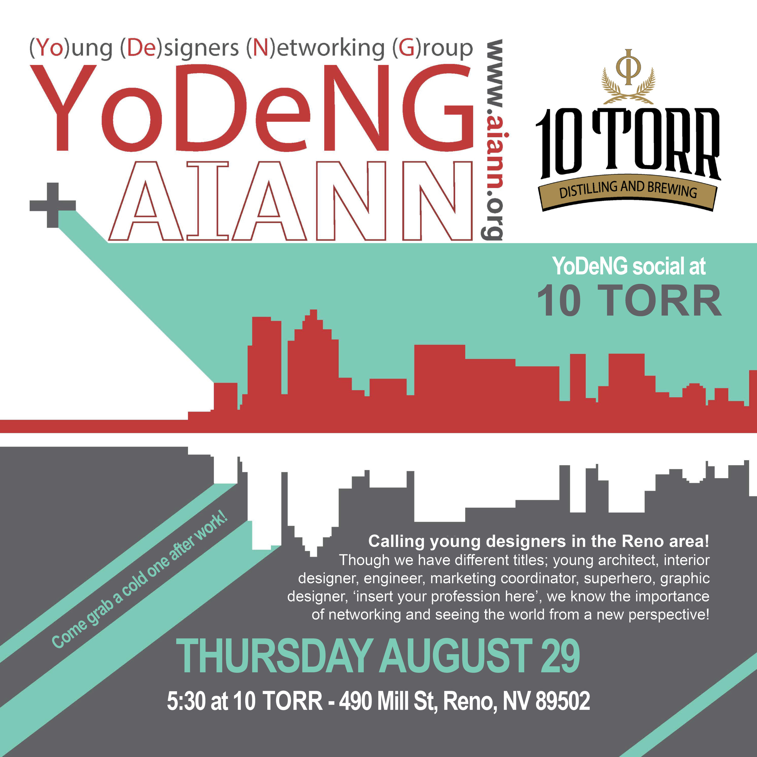 YoDeNG at 10 TORR