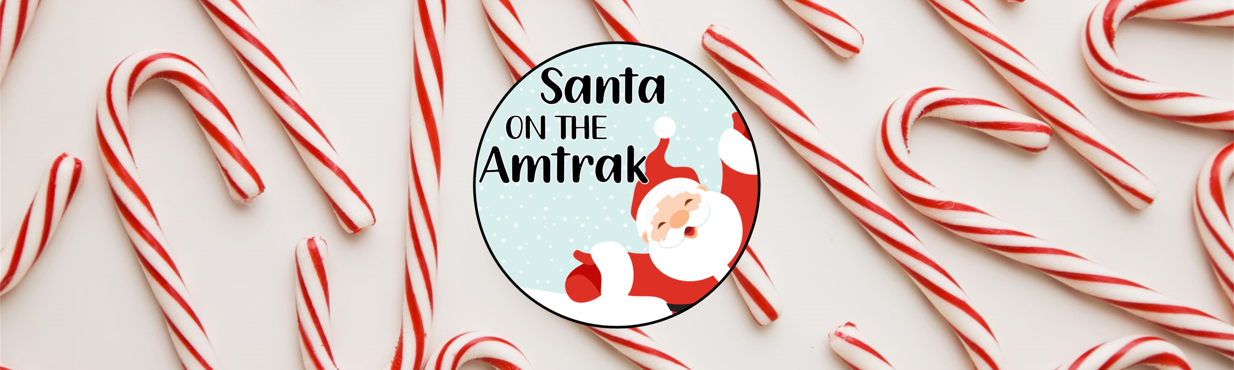 Santa on the Amtrak