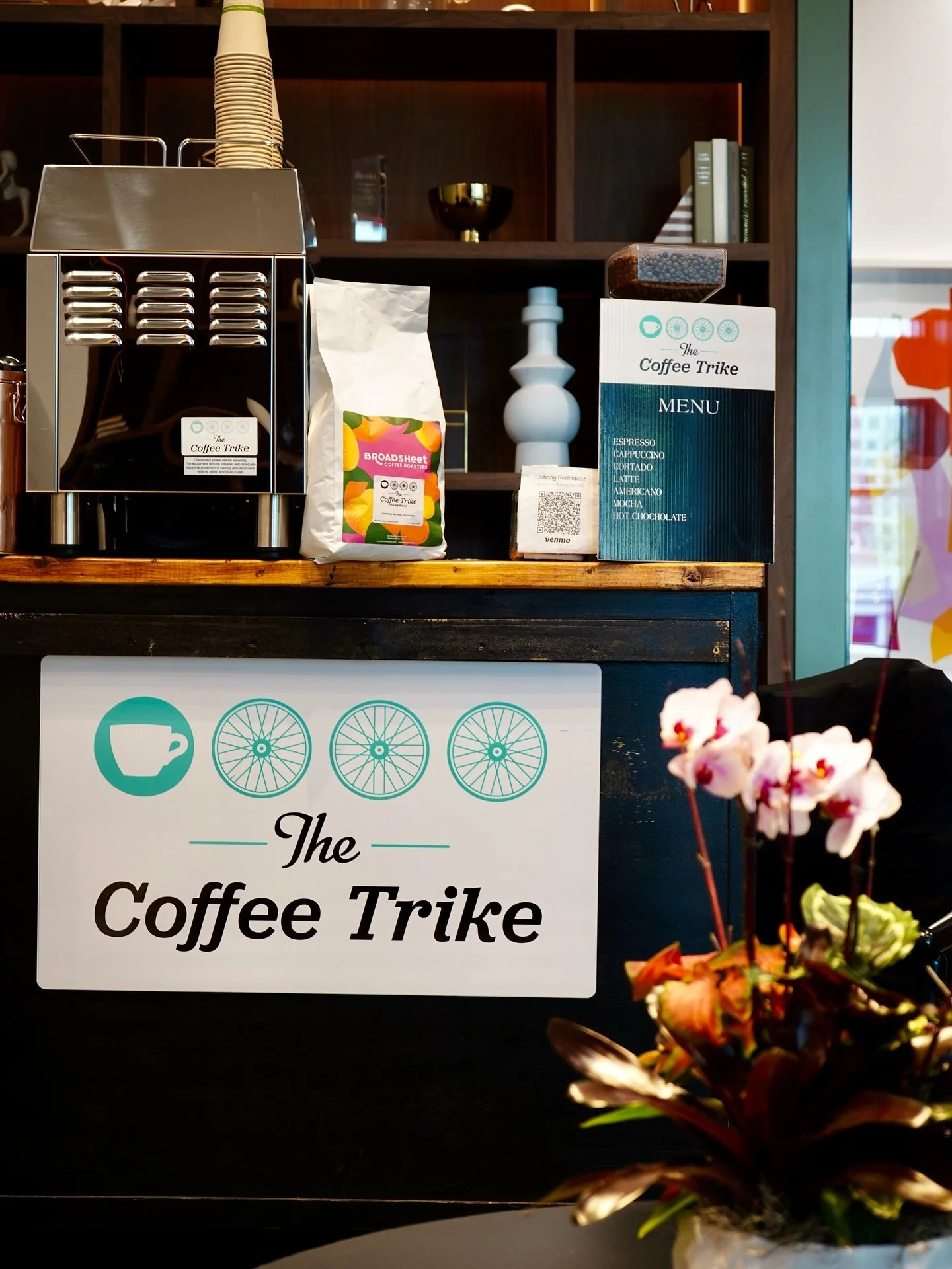 I&rsquo;m still buzzing from this. I had to pleasure of working with @thecoffeetrike and @goaskgarland to bring a grab and go coffee event to the beautiful lobby of @1330fenway. The coffee was perfect, the residents were happy, it was a great start t