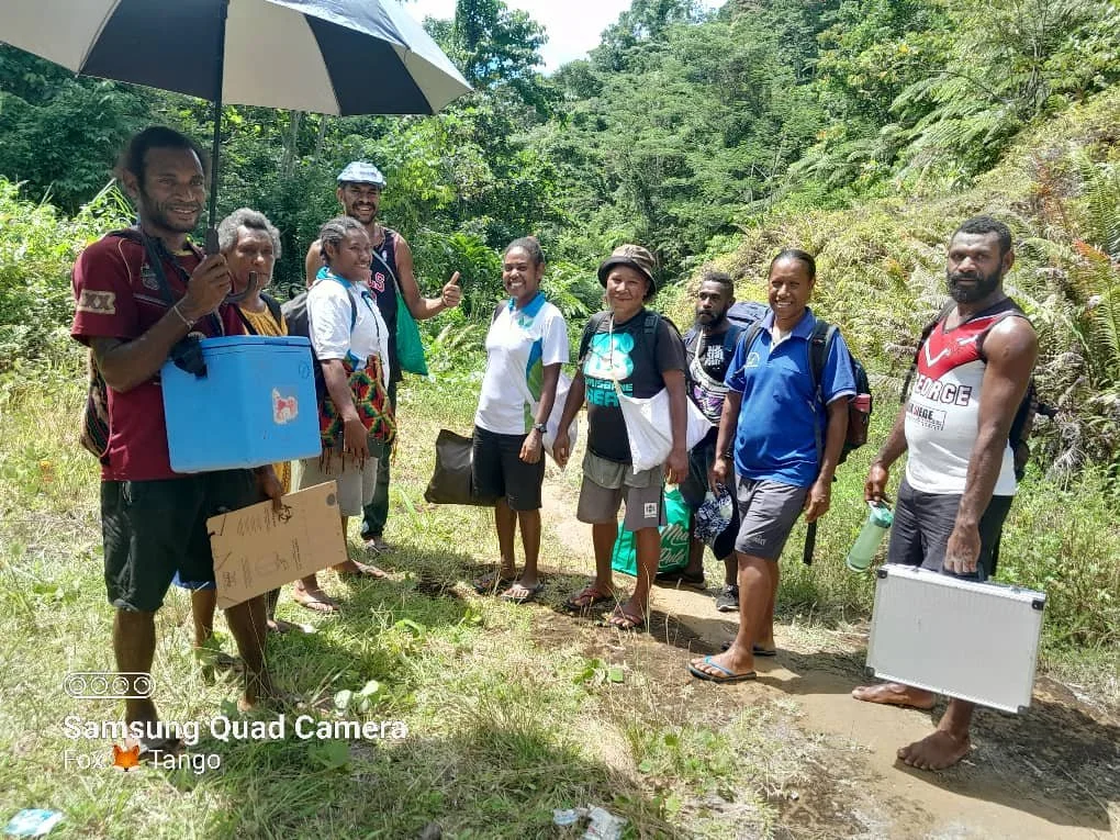 KTF assists critical health patrols for pertussis outbreak in Oro Province