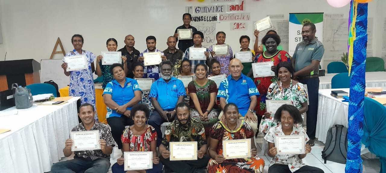 Counselling Training Delivered Directly to Teachers in Oro Province for the First Time