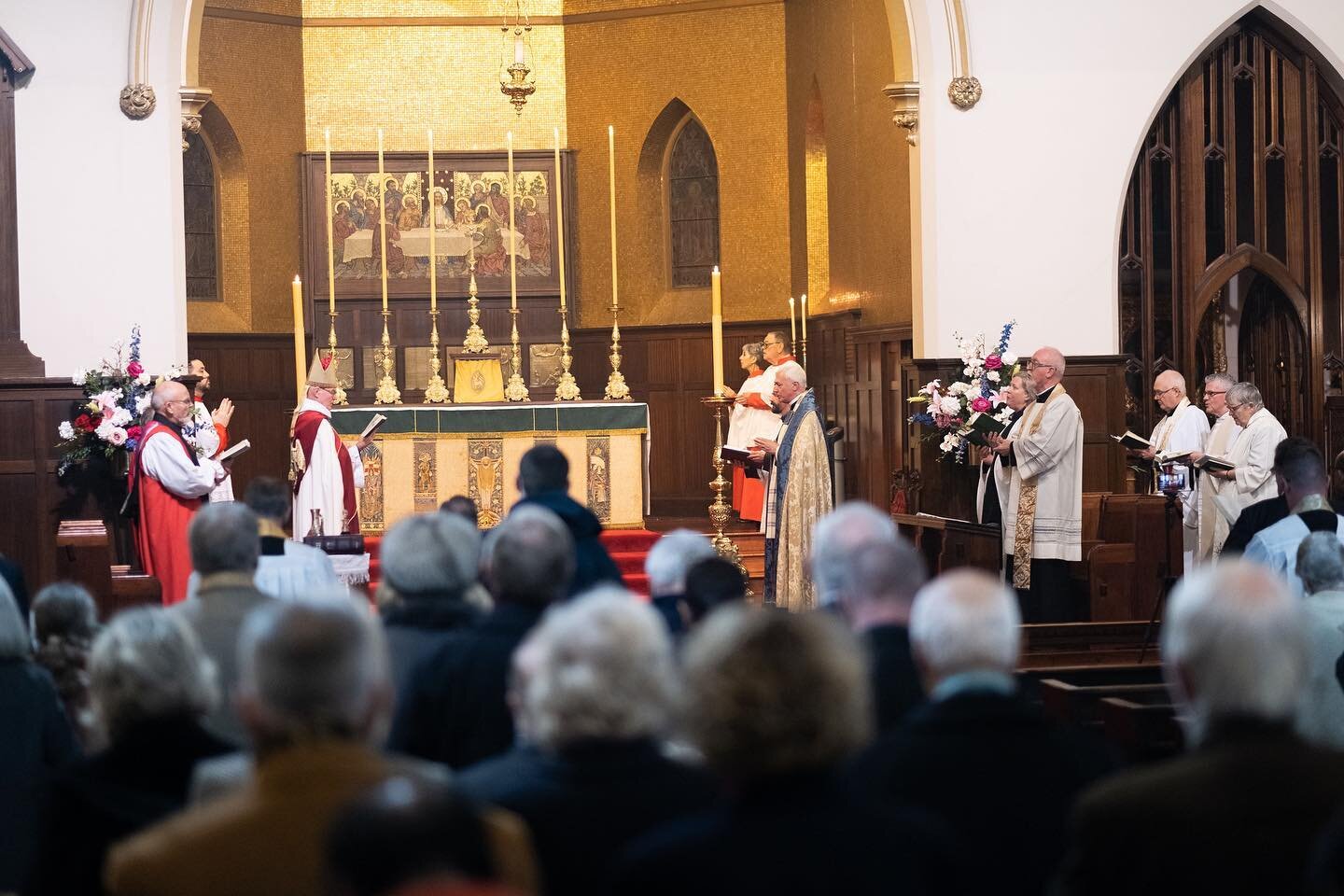 The induction of Fr Michael Bowie.