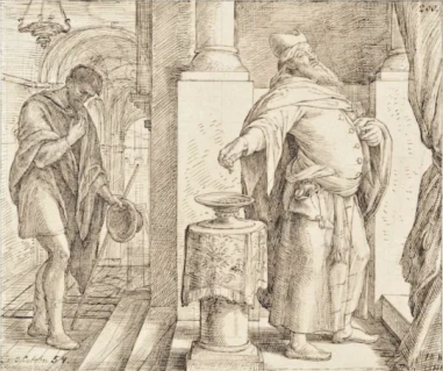 The Pharisee and the tax collector - some thoughts on prayer