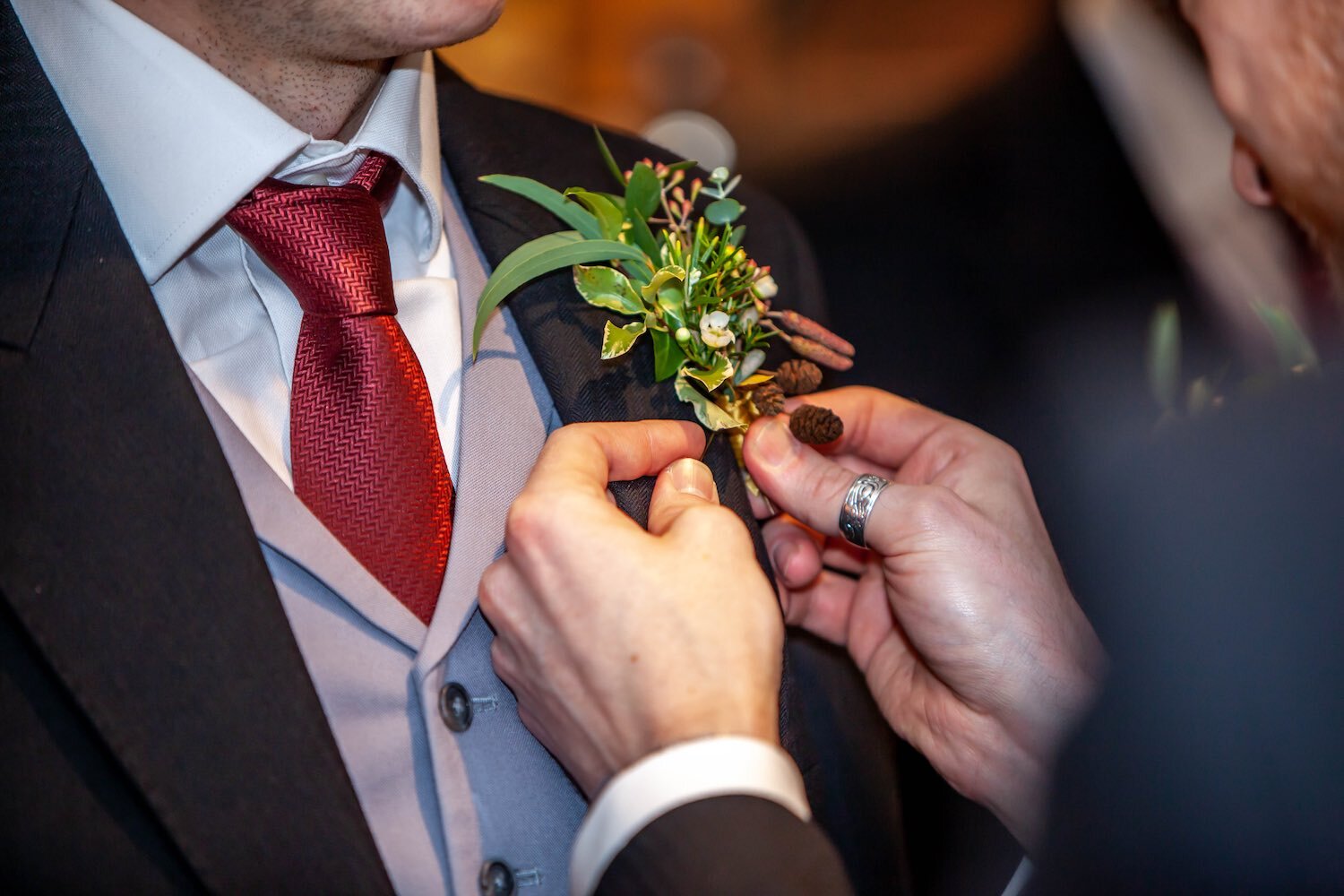 Winter buttonhole