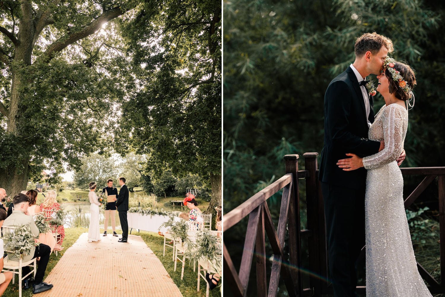 Lakeside Wedding Wootton Farm