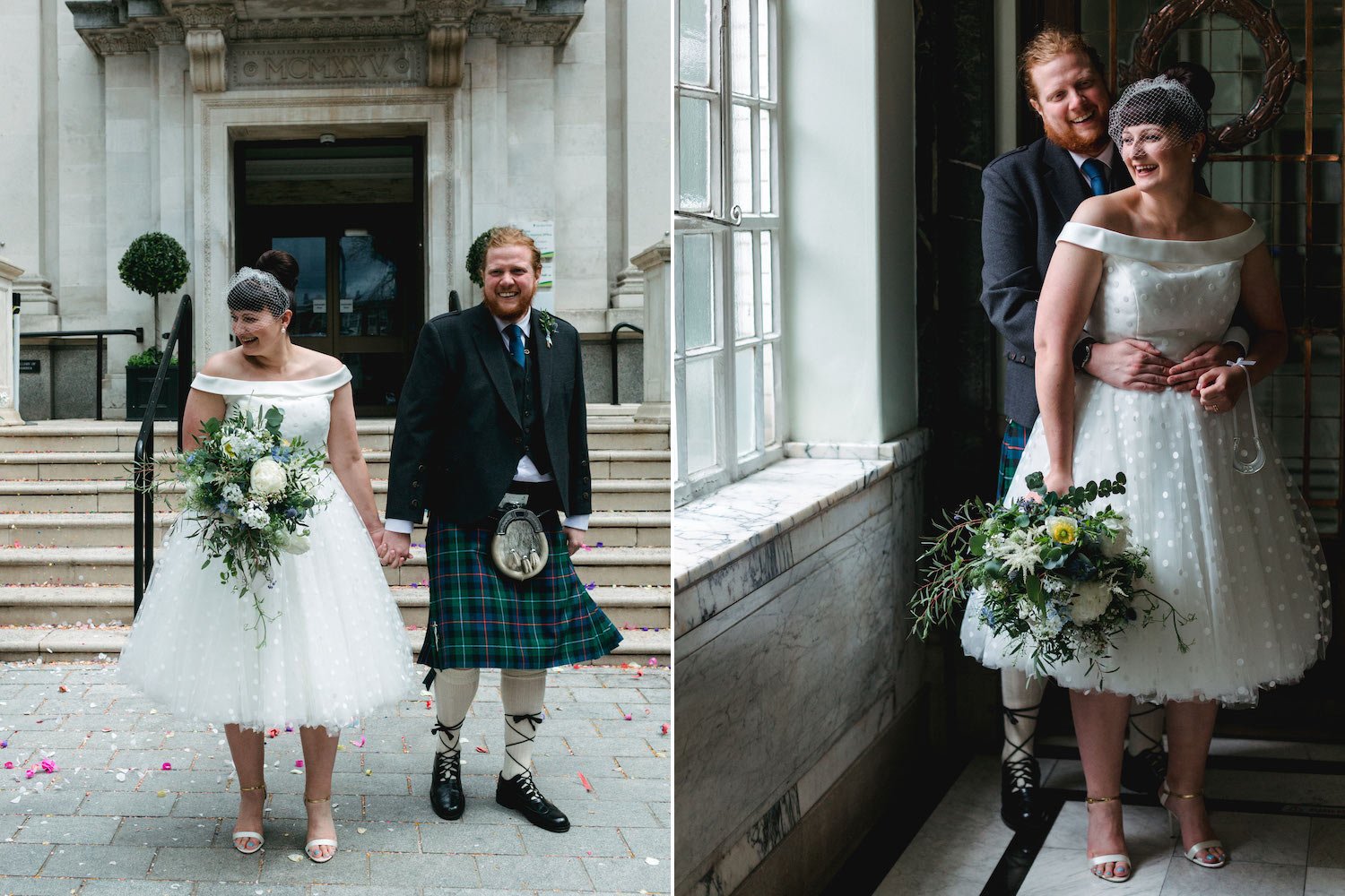 Scottish wedding flowers