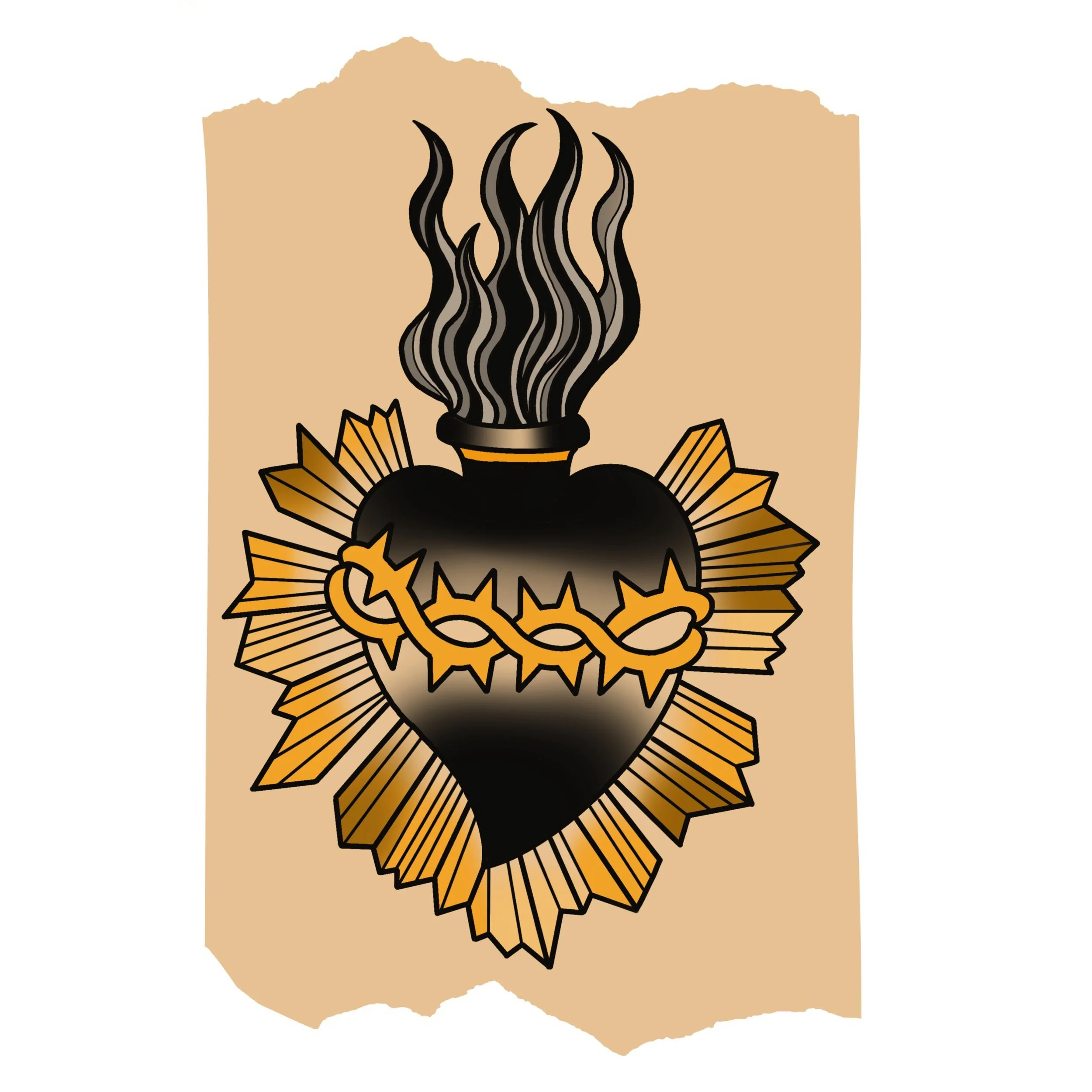 Sacred Heart yellow caramel barbedwire_001.jpeg