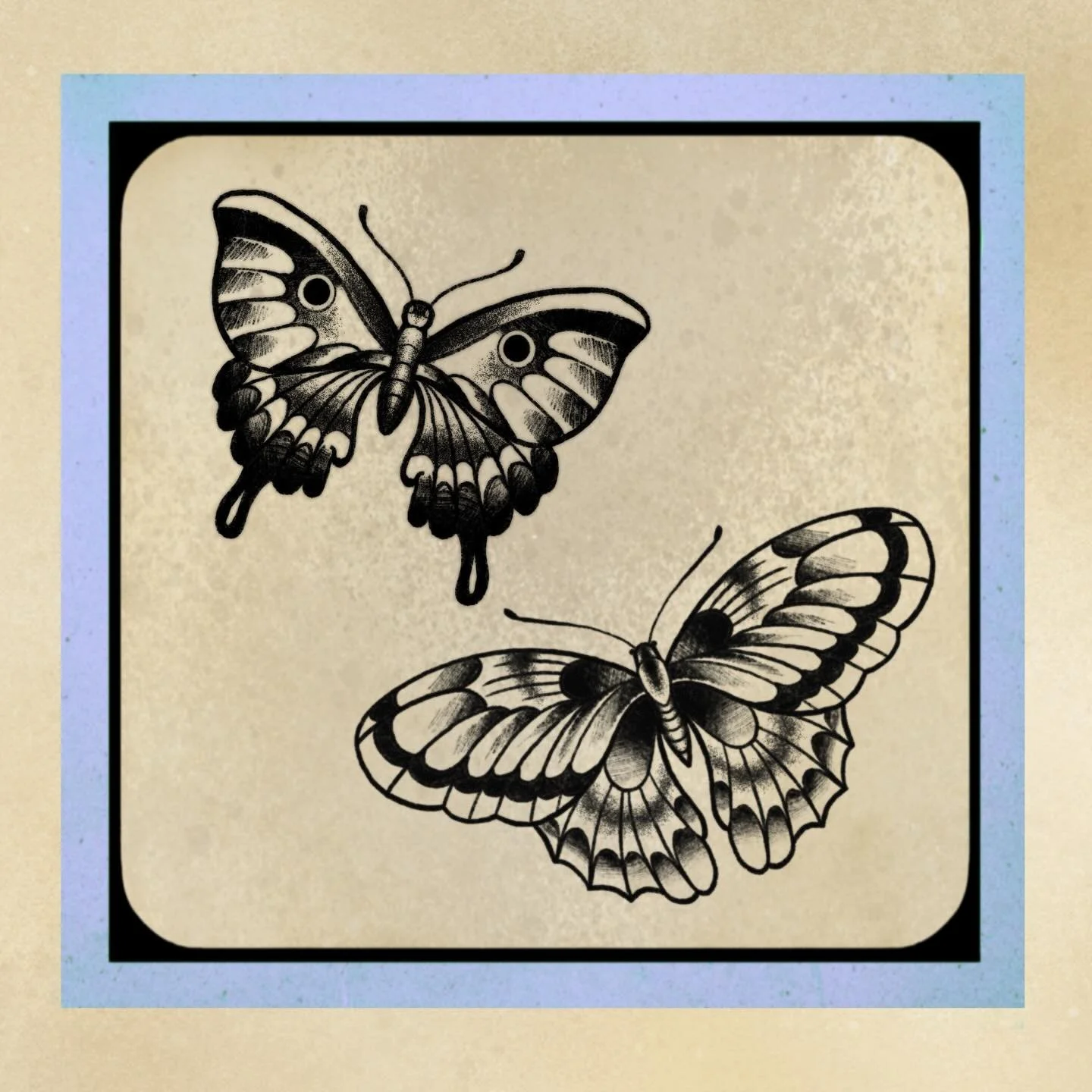 🦋🦋🦋Reposting some butterflies so my page gives the impression of ✨cohesion ✨ when we all know my brain is actually full of squirrels🫣💖 I have time this Thursday and would love to do any of these flash pieces, some are big some can be small, what