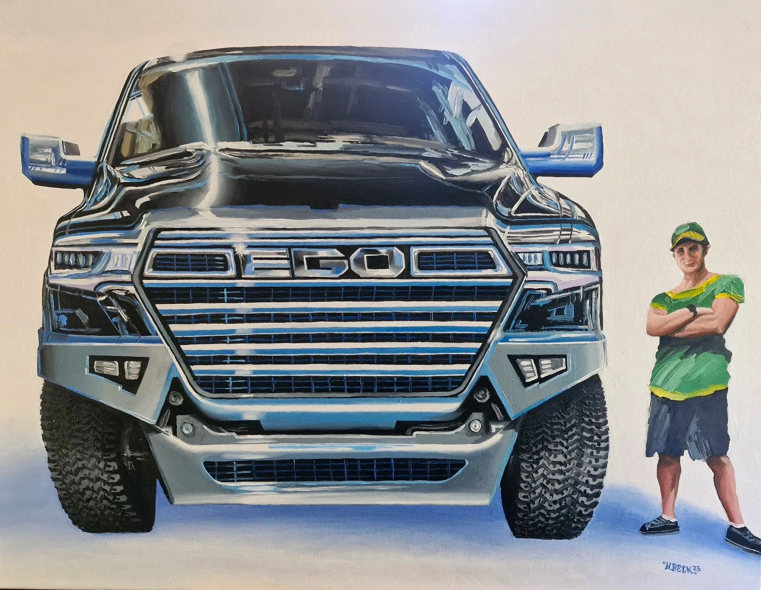 Big Car Little Man     (or Big Ram Little Man)