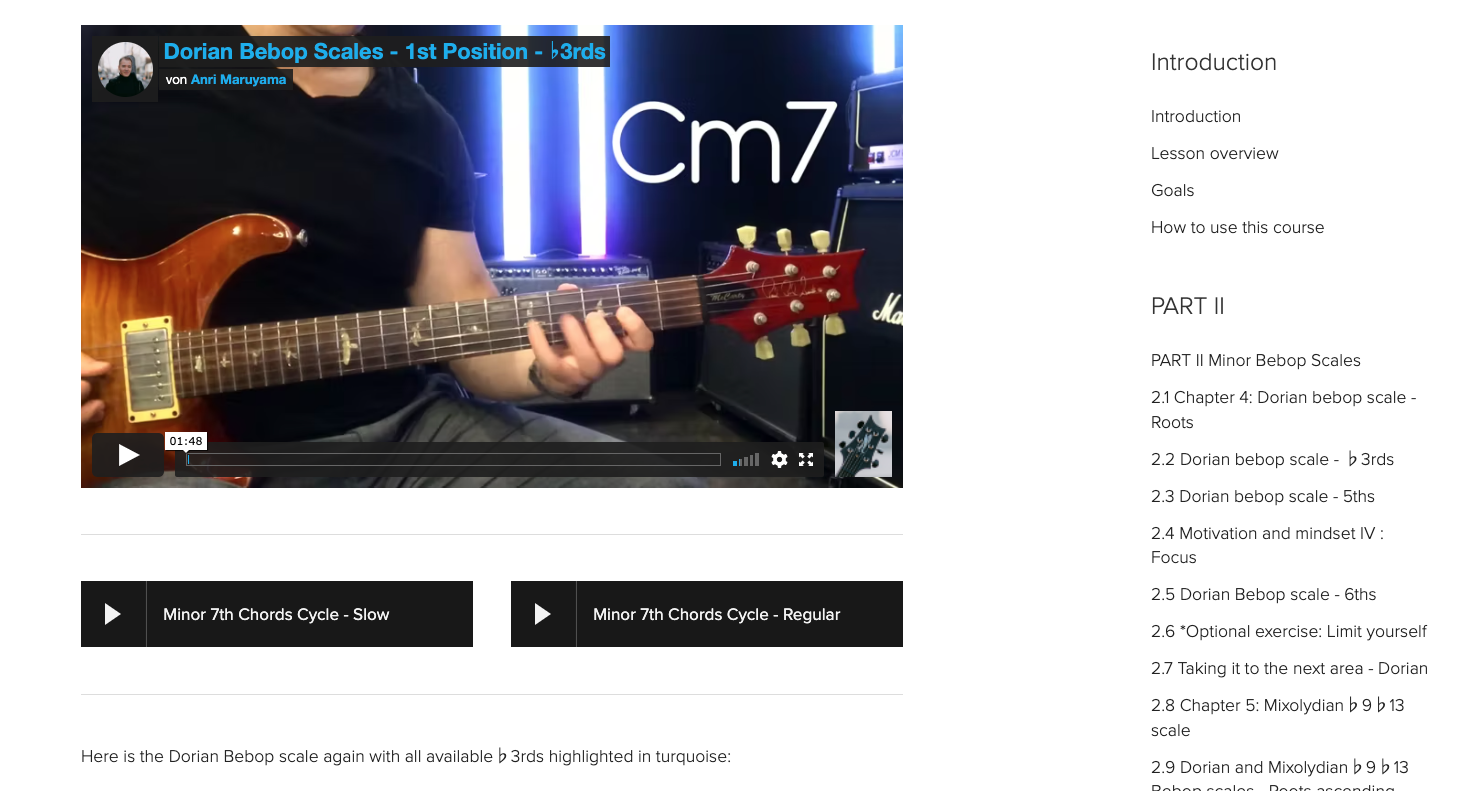 Jazz Guitar Online Lessons