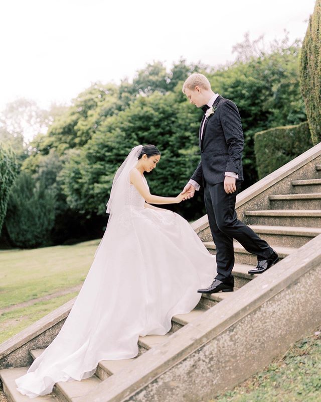 It's couples like Priscilla and Jonathan who make me so grateful to be a wedding photographer! These two got married at the weekend at Hunton Park near London and it was such an elegant, beautiful day in the company of people who had travelled far an