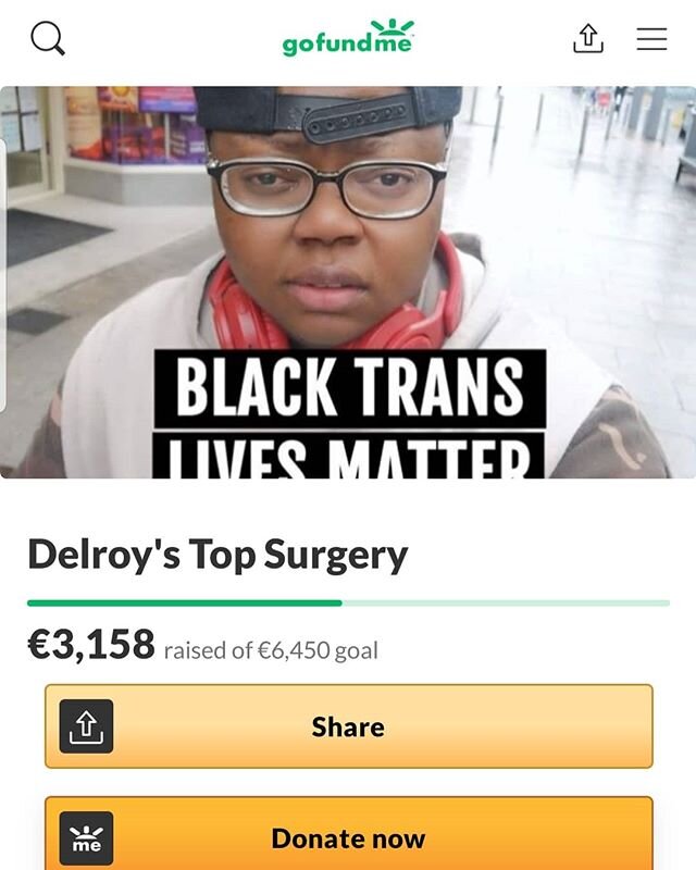 Let's support our Black Trans siblings in this Pride month ❤️ Black Trans Lives Matter today, tomorrow and always. We have to be there and know the stories of joy of Trans Black folks too

Link in our bio

#BlackTransLivesMatter