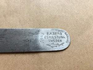 N.106 Shoemaker's Knife by E.A. Berg — Shoemakers' Toolmakers