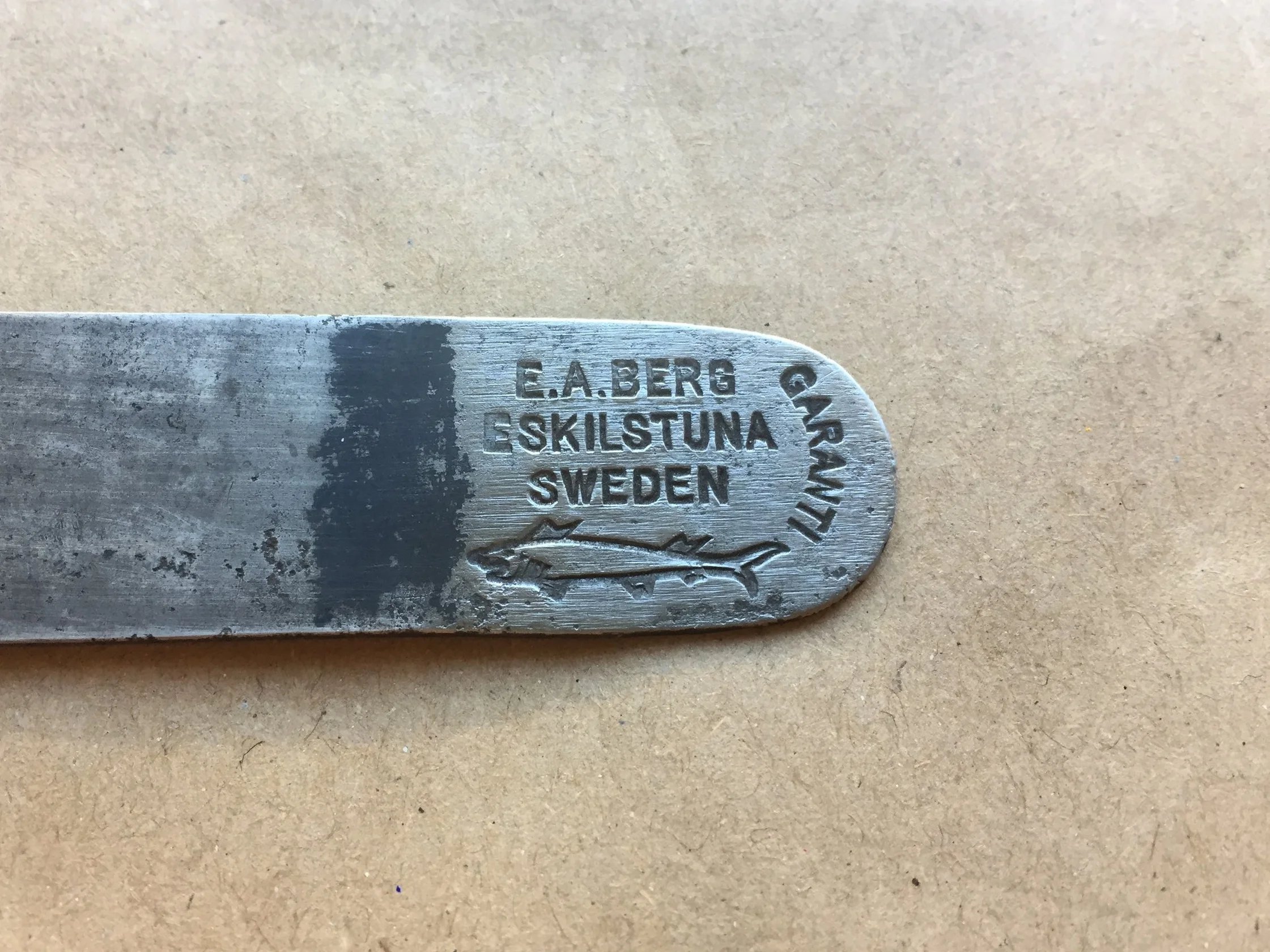 N.106 Shoemaker's Knife by E.A.Berg 